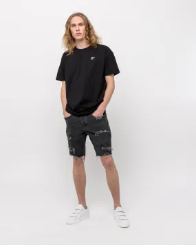 020 Denim Shorts in Vintage Coated Black