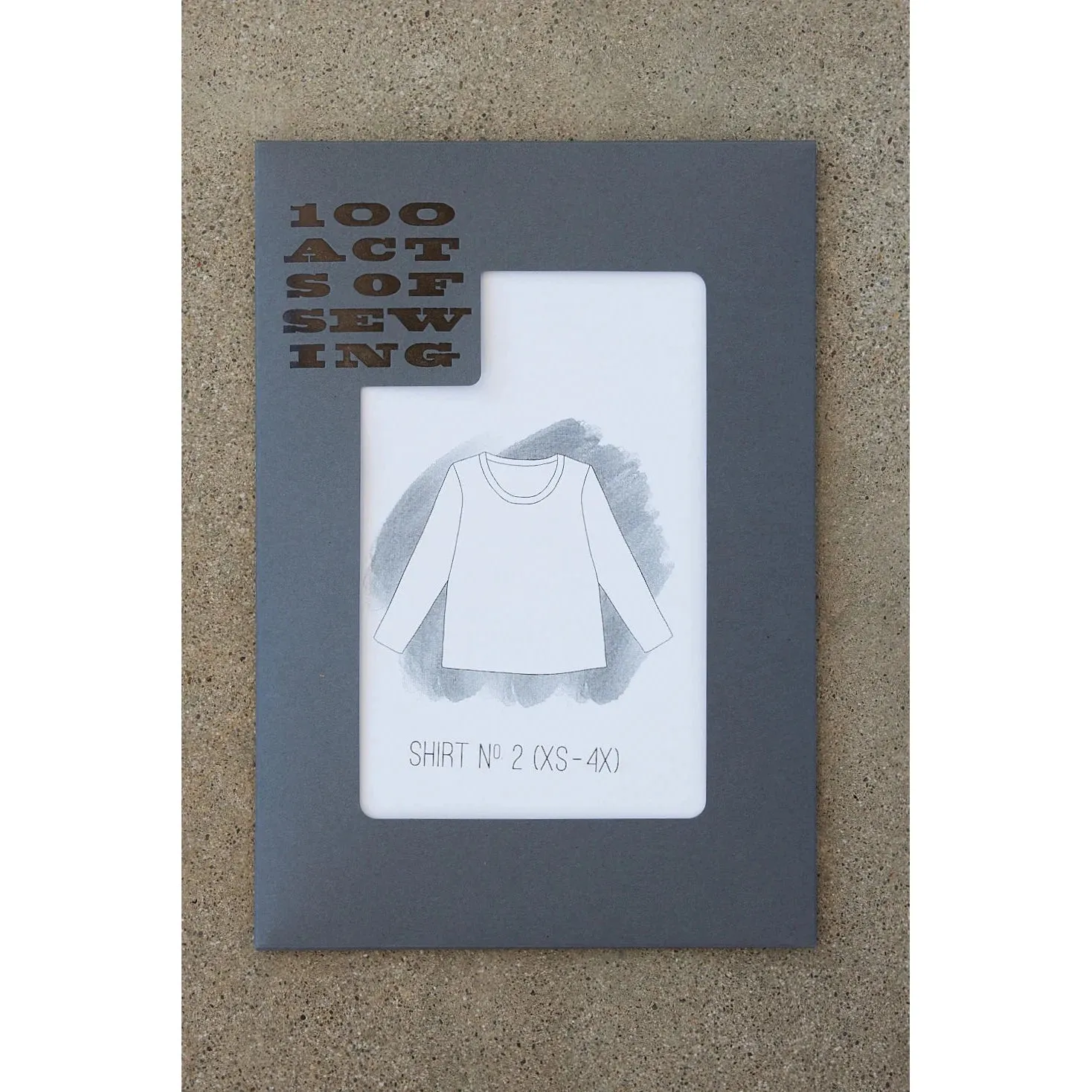 100 Acts of Sewing Shirt No 2 Paper Pattern