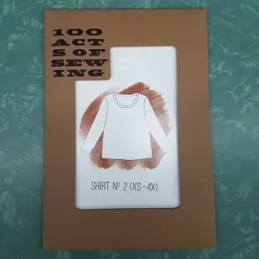 100 Acts of Sewing-Shirt no.2 XS-4X