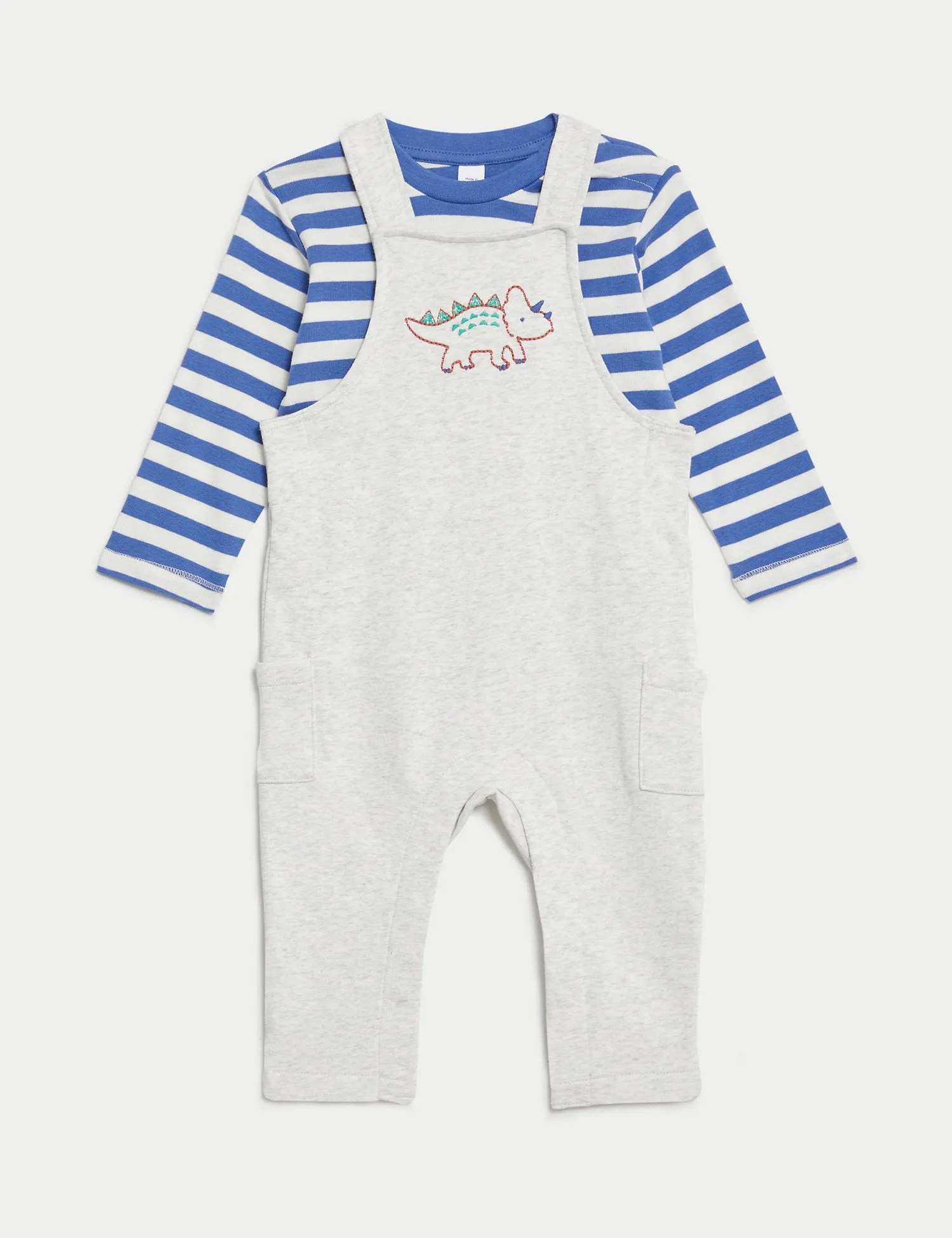 2pc Cotton Rich Dinosaur Outfit