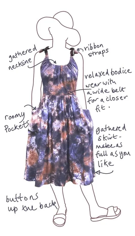 Alice & Co Patterns Regatta Dress
