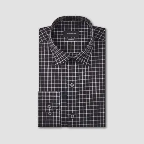 Arthur Windowpane Check Dress Shirt