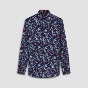 Axel Paint Strokes Print Shirt