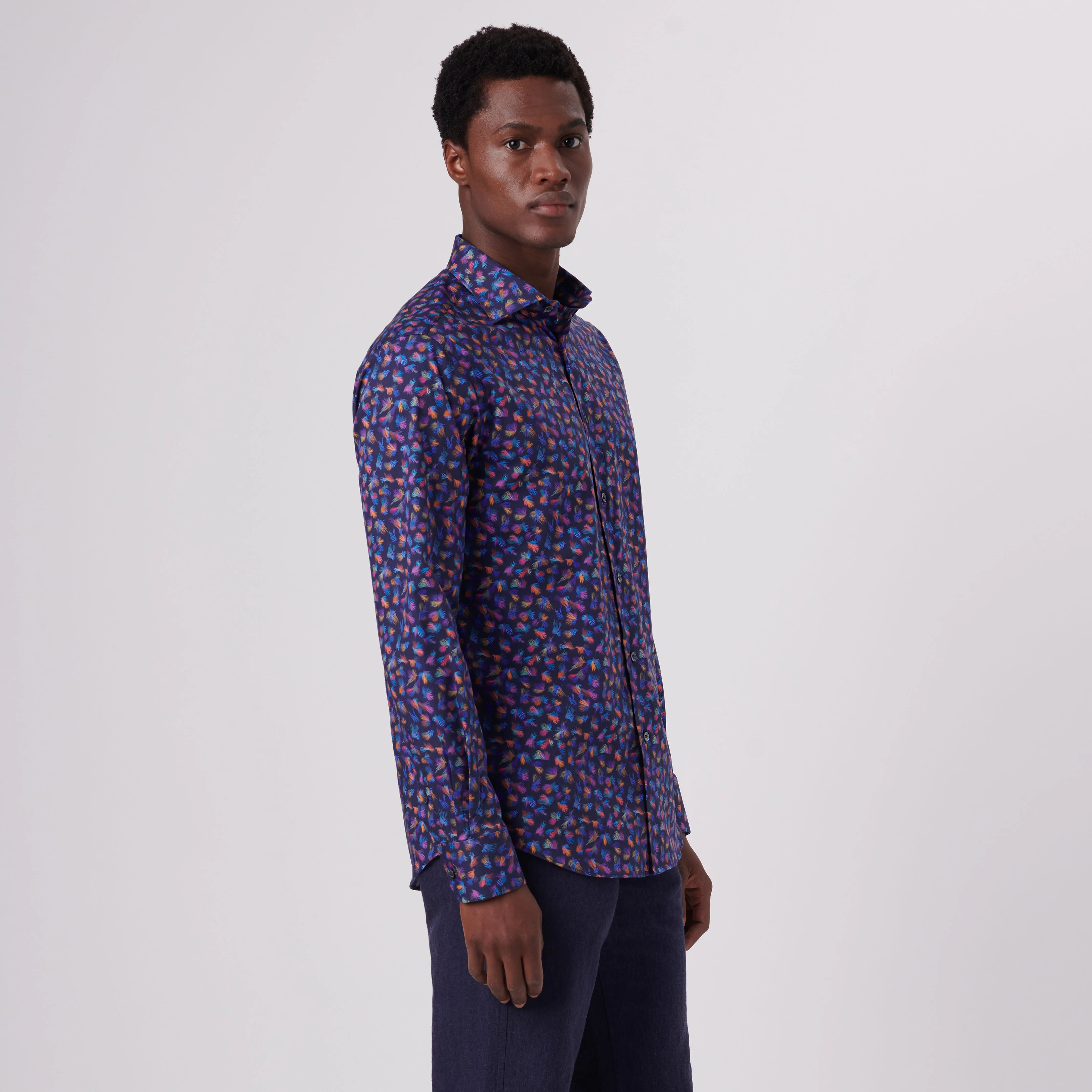 Axel Sea Lace Print Shirt