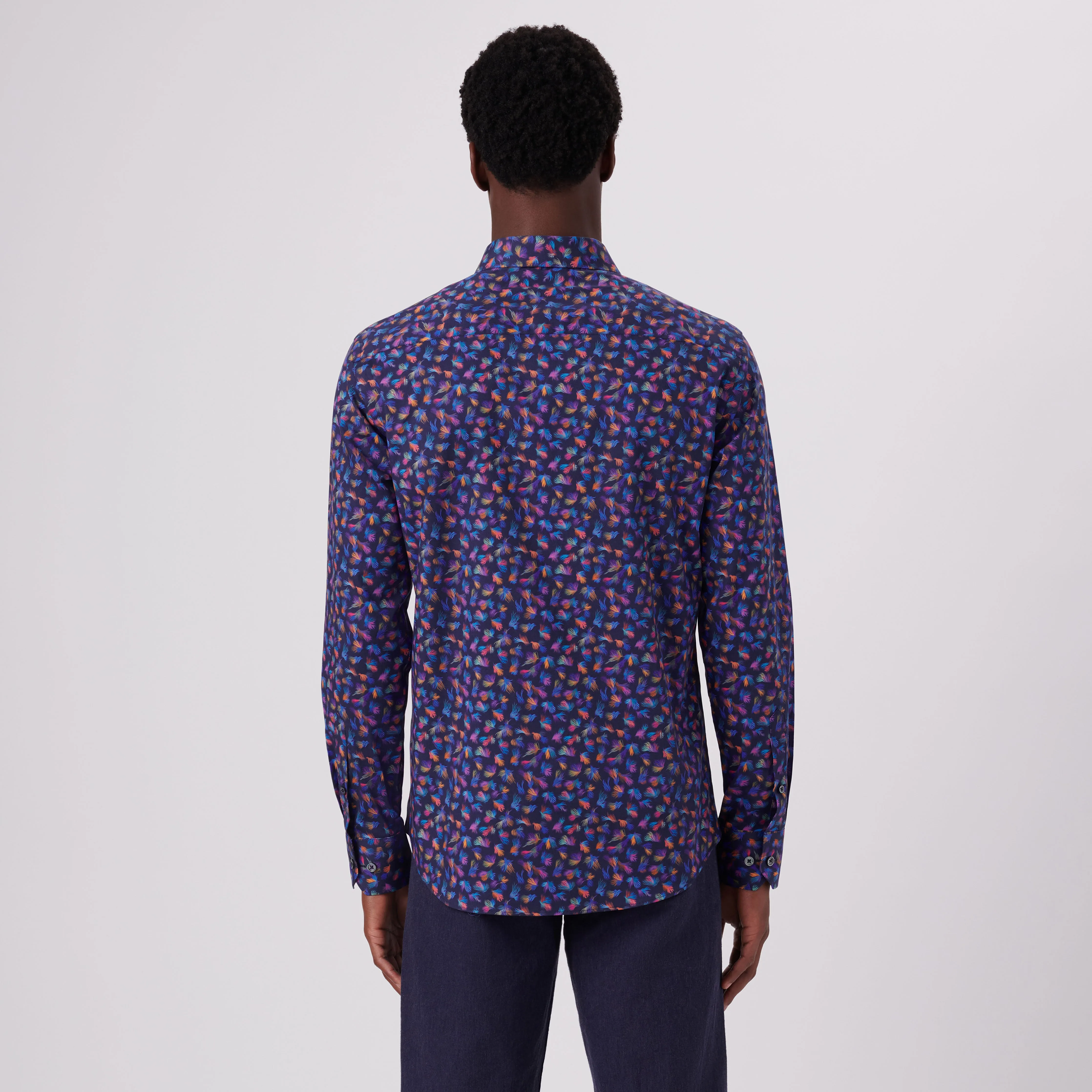 Axel Sea Lace Print Shirt