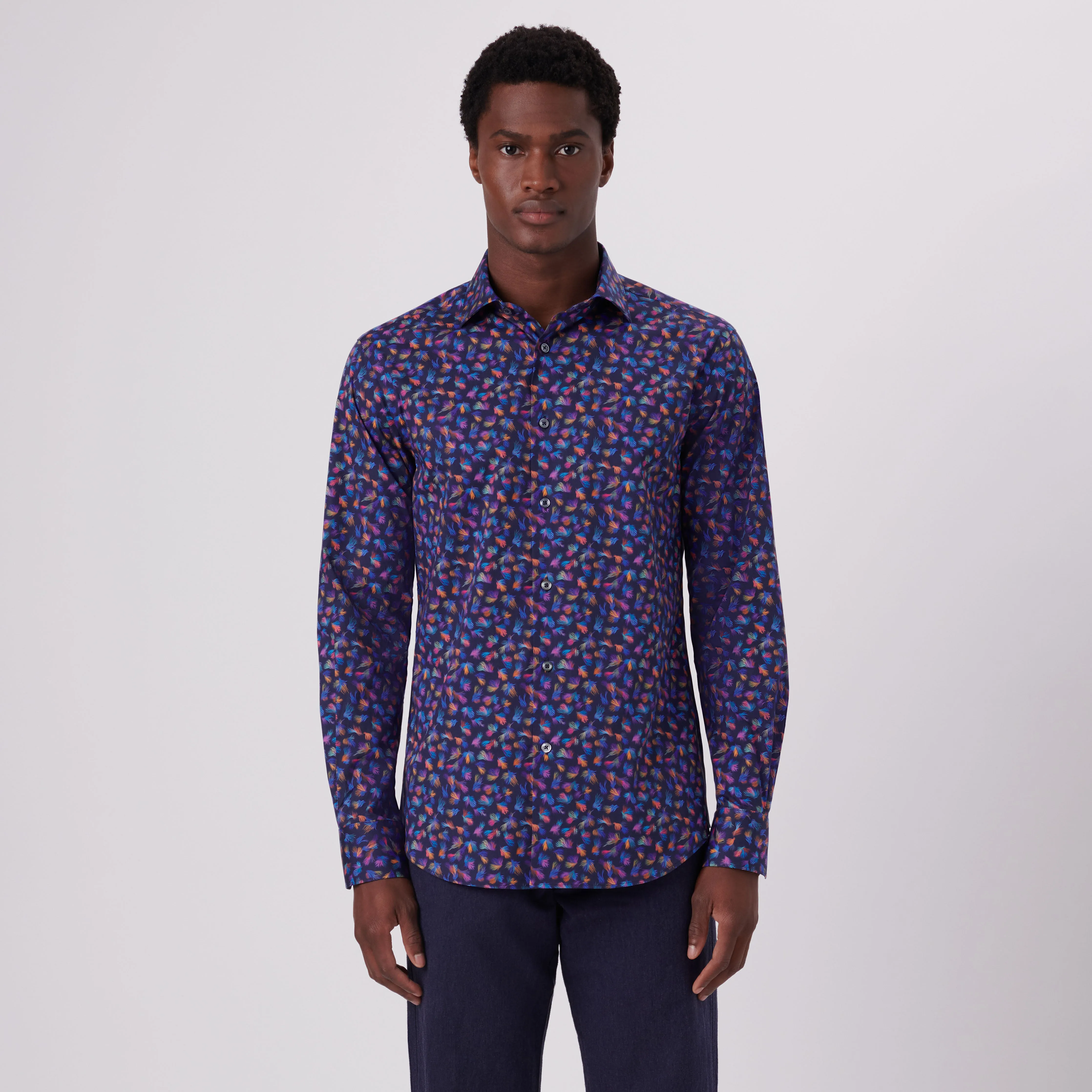 Axel Sea Lace Print Shirt