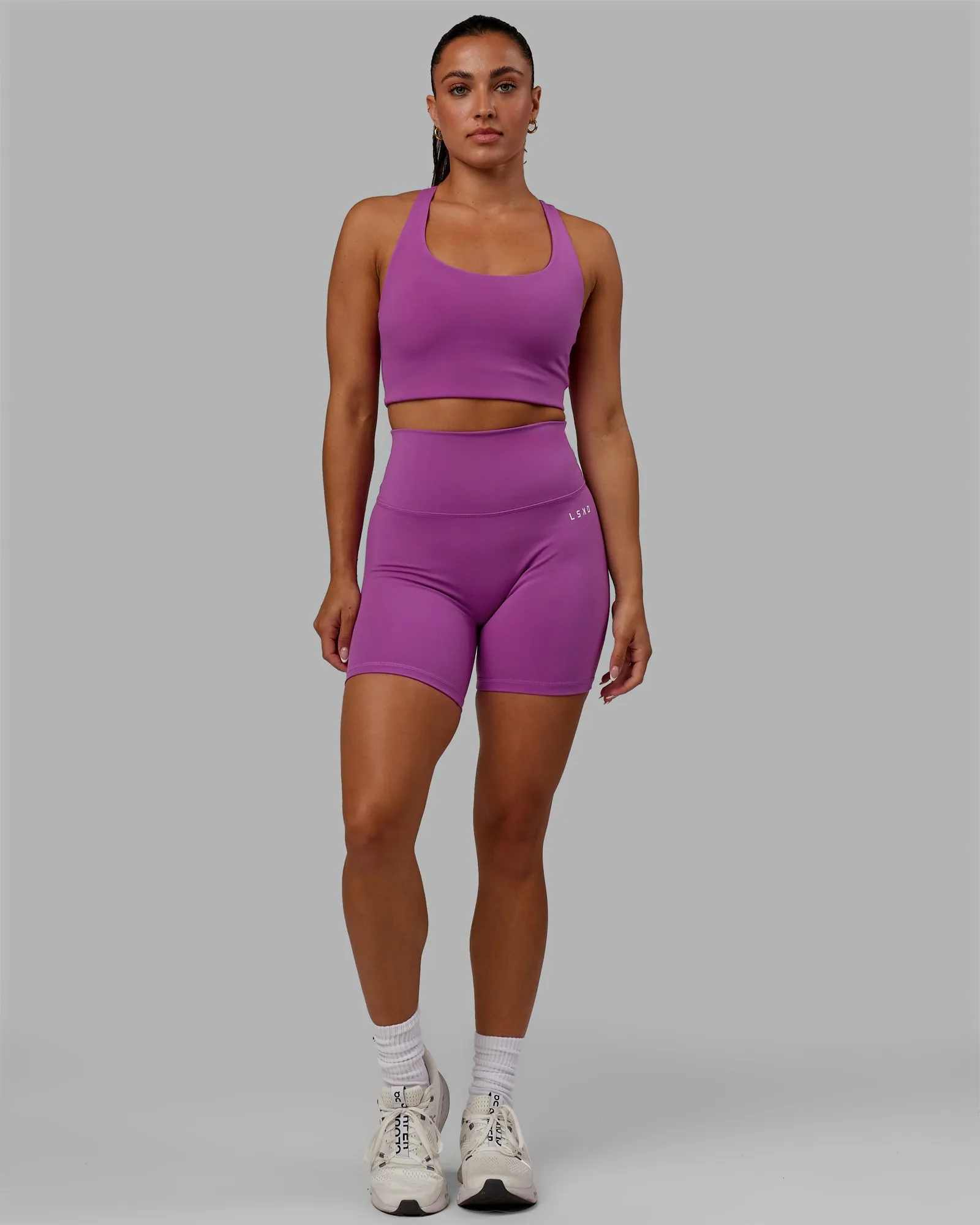 Base 2.0 Mid-Length Shorts - Hyper Violet