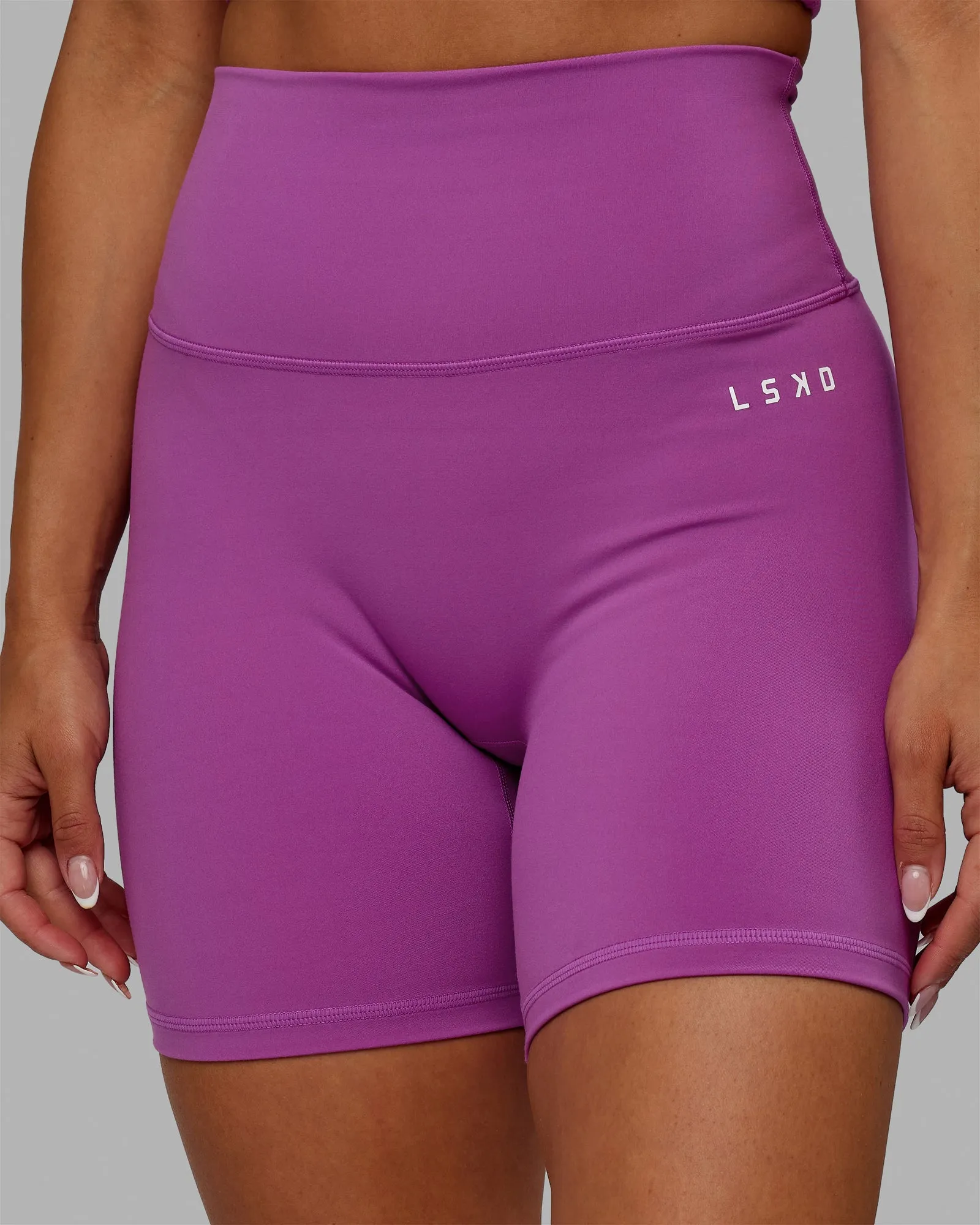 Base 2.0 Mid-Length Shorts - Hyper Violet