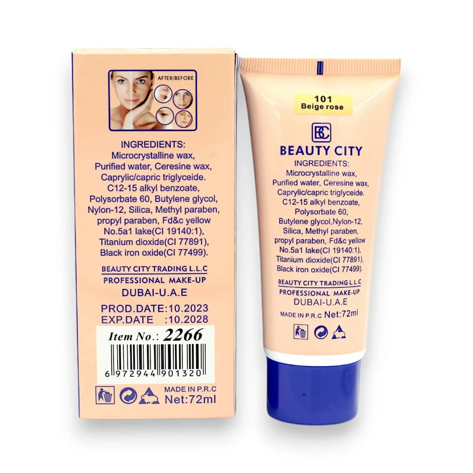 BB Cream 9 in 1 Soft Matte Foundation 72ml