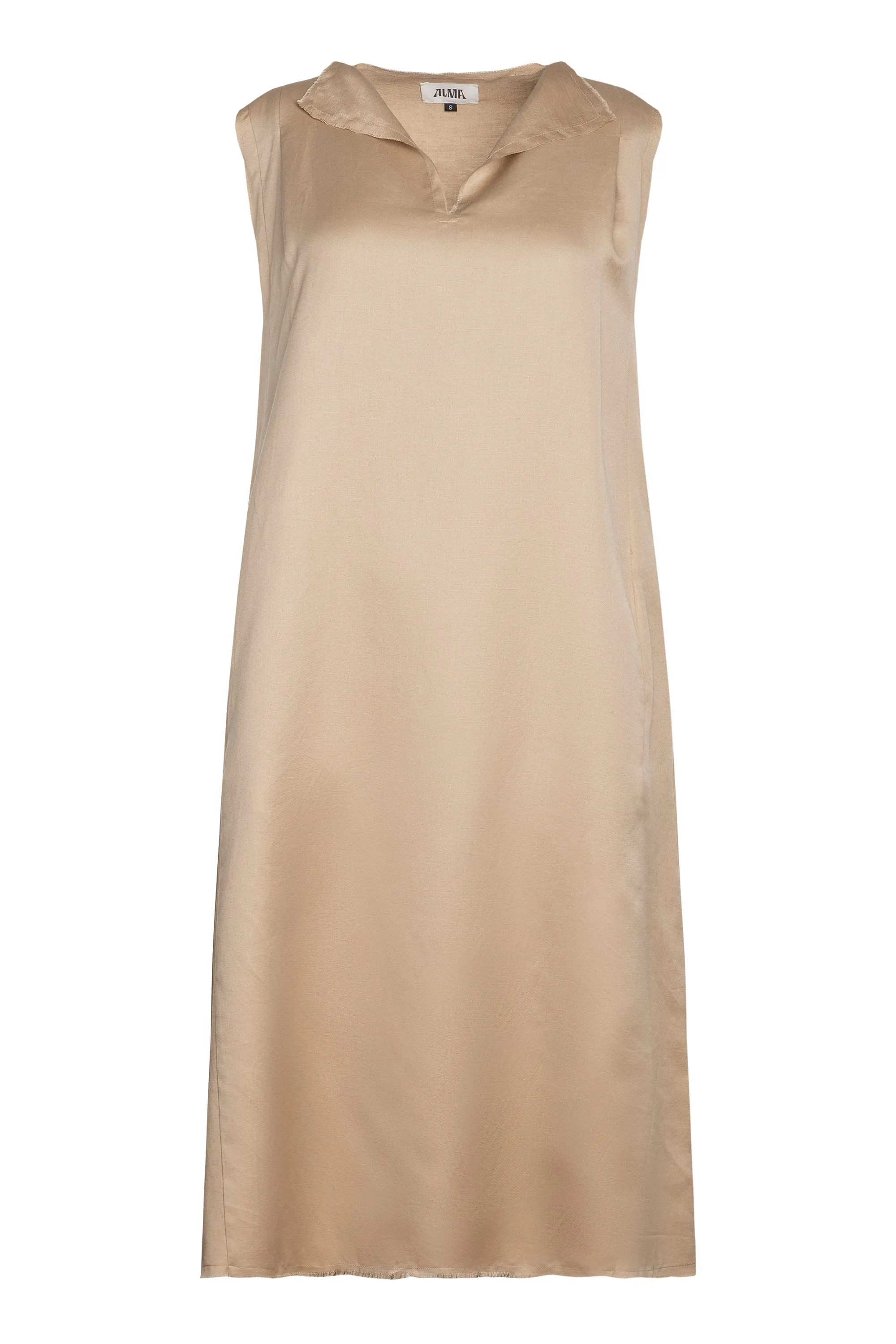 Bell dress / beige