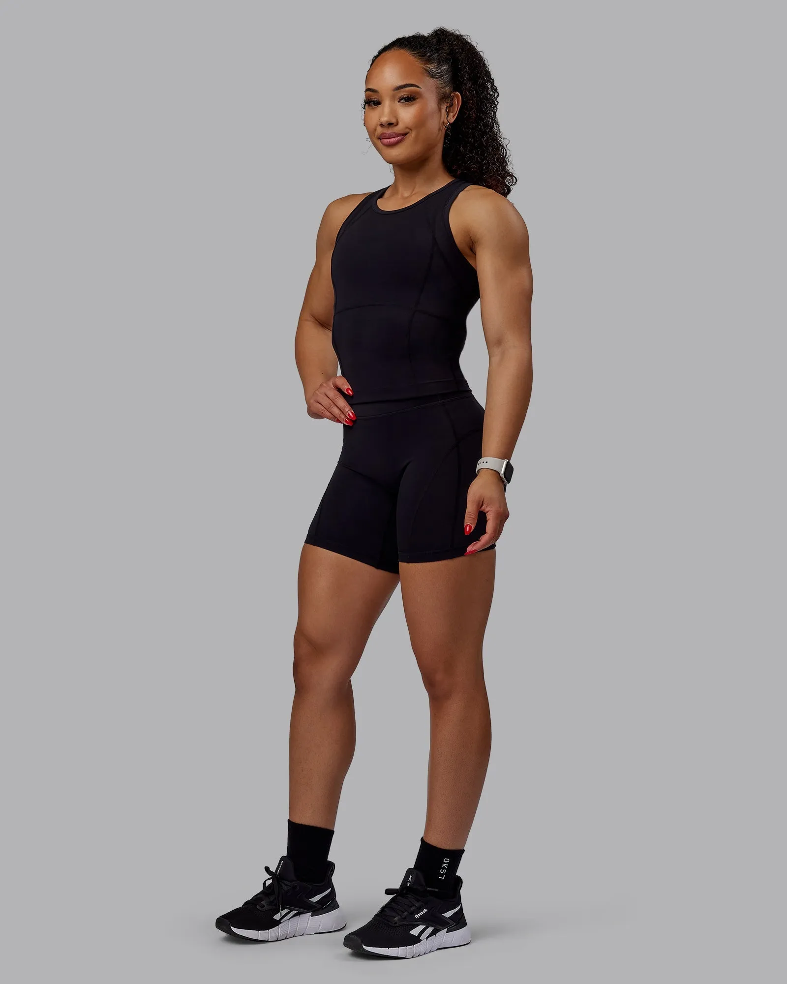 Bend Mid-Length Shorts - Black