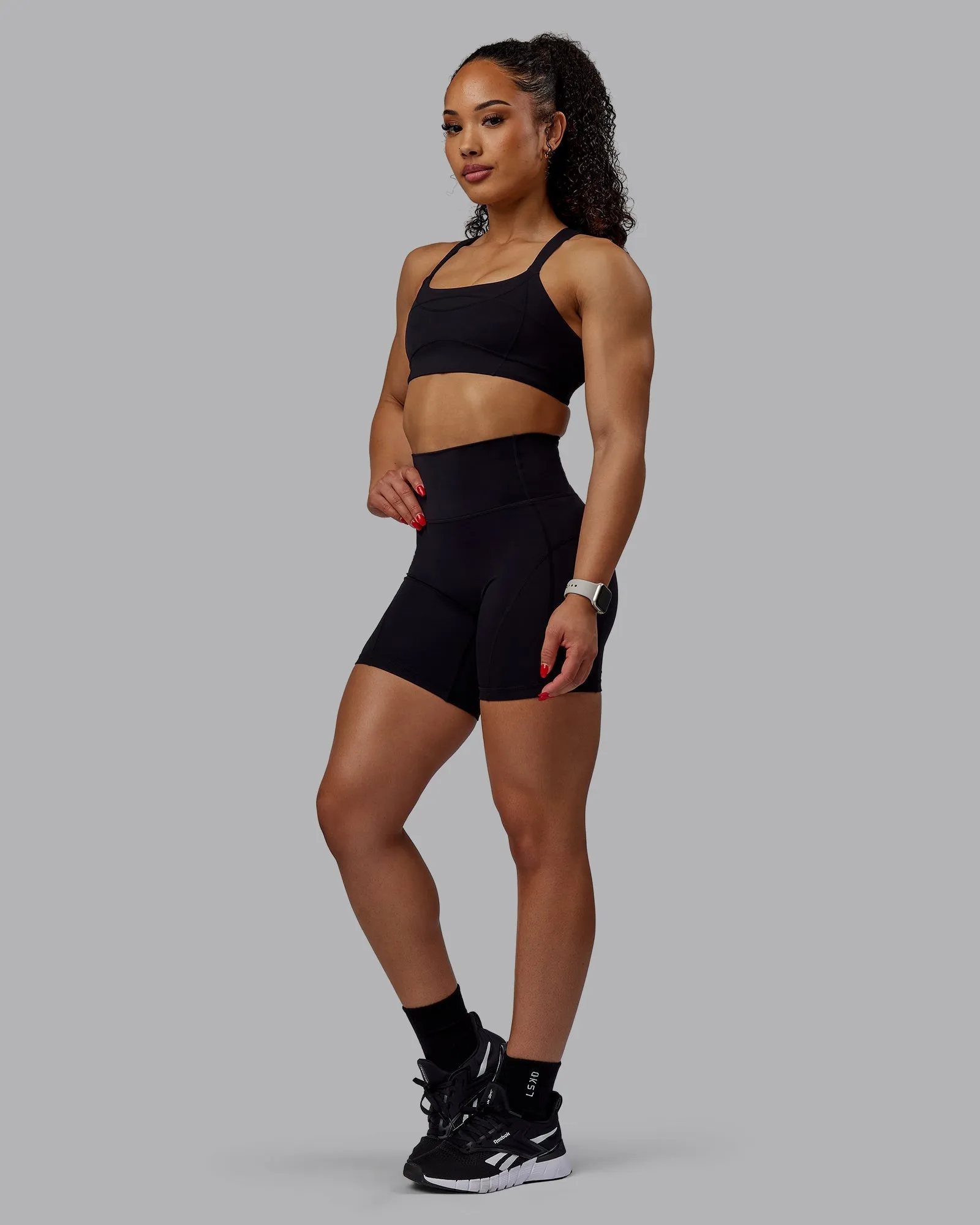 Bend Mid-Length Shorts - Black