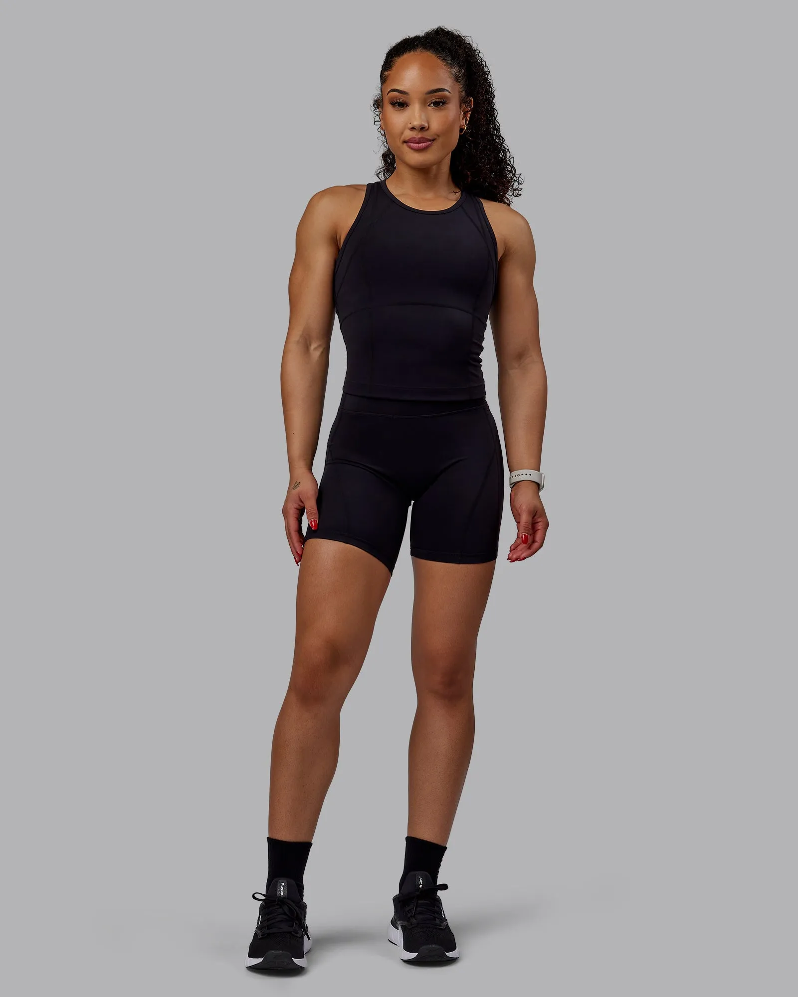Bend Mid-Length Shorts - Black