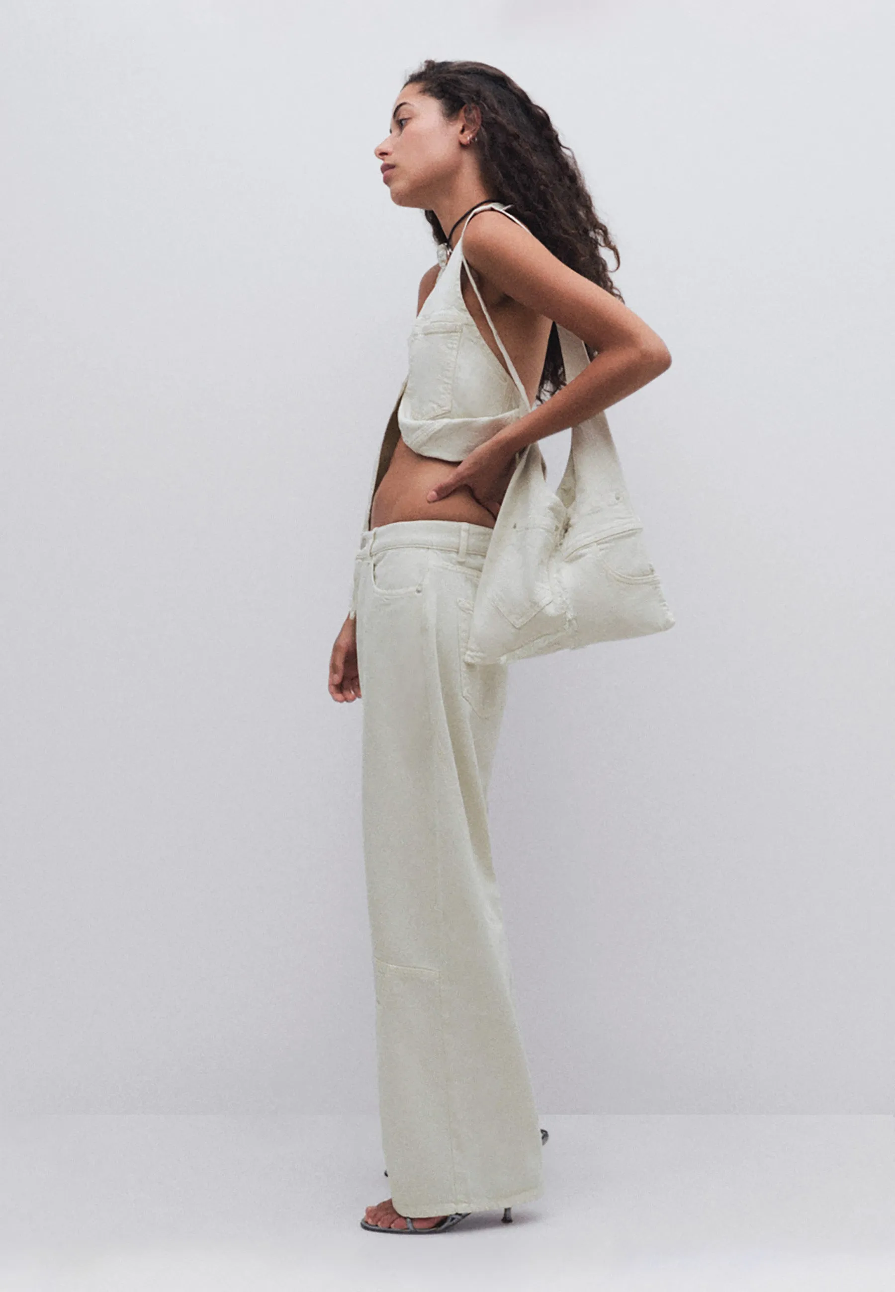 Beverly Trouser - Ecru