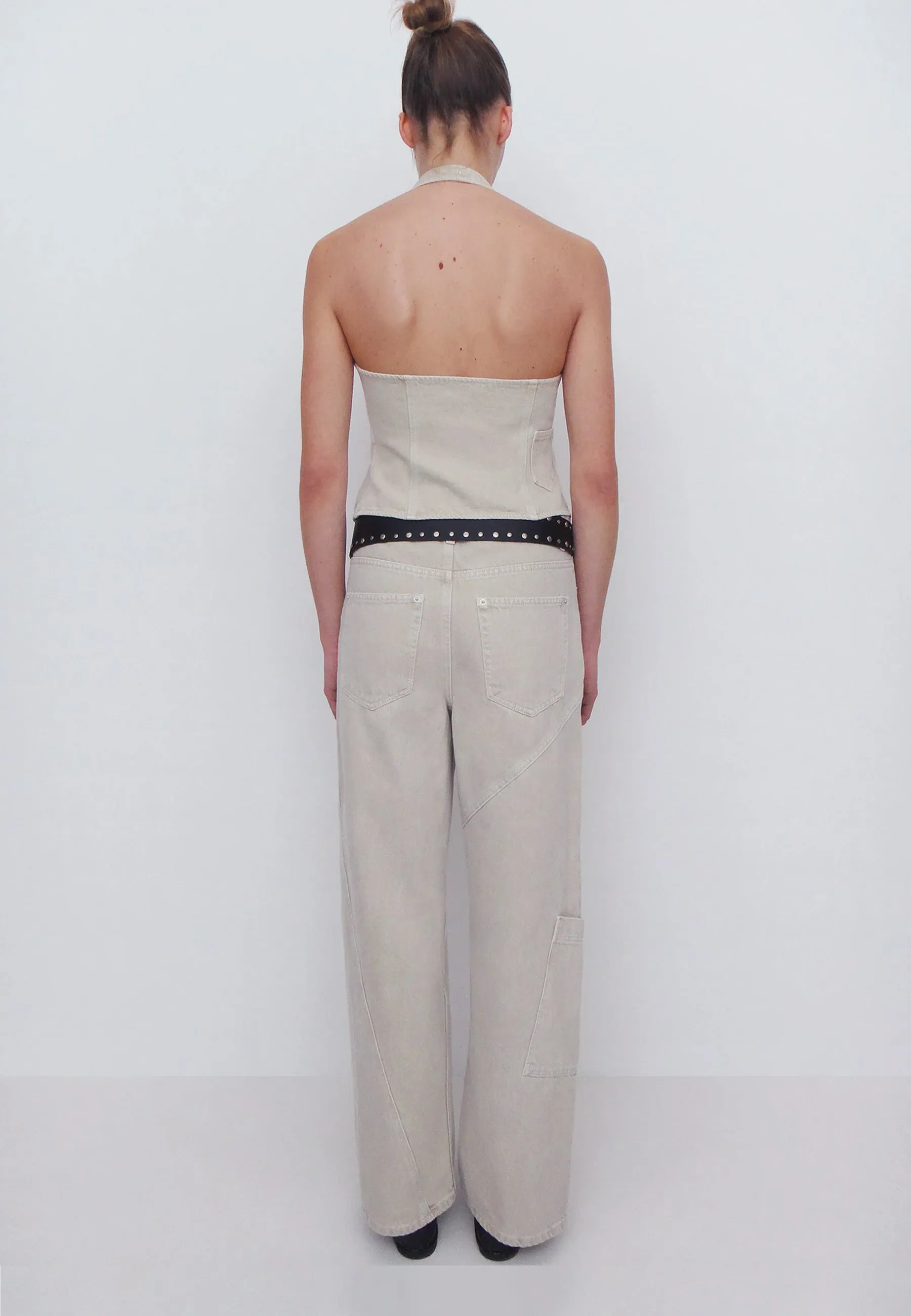 Beverly Trouser - Ecru