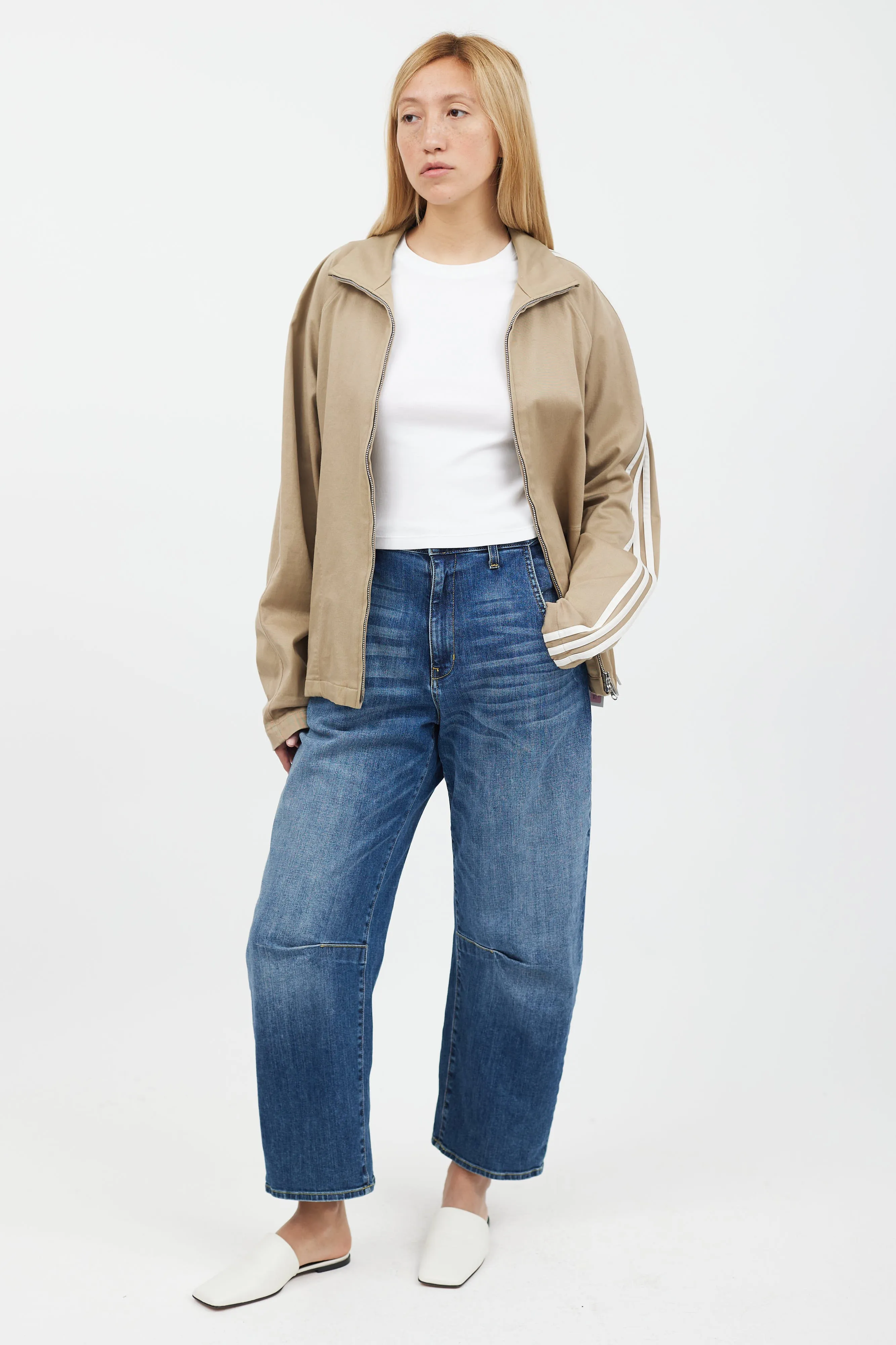 Blue Medium Wash Denim Jean