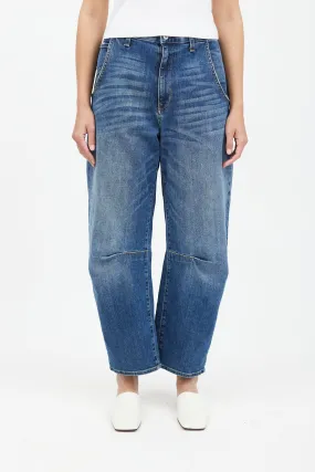 Blue Medium Wash Denim Jean