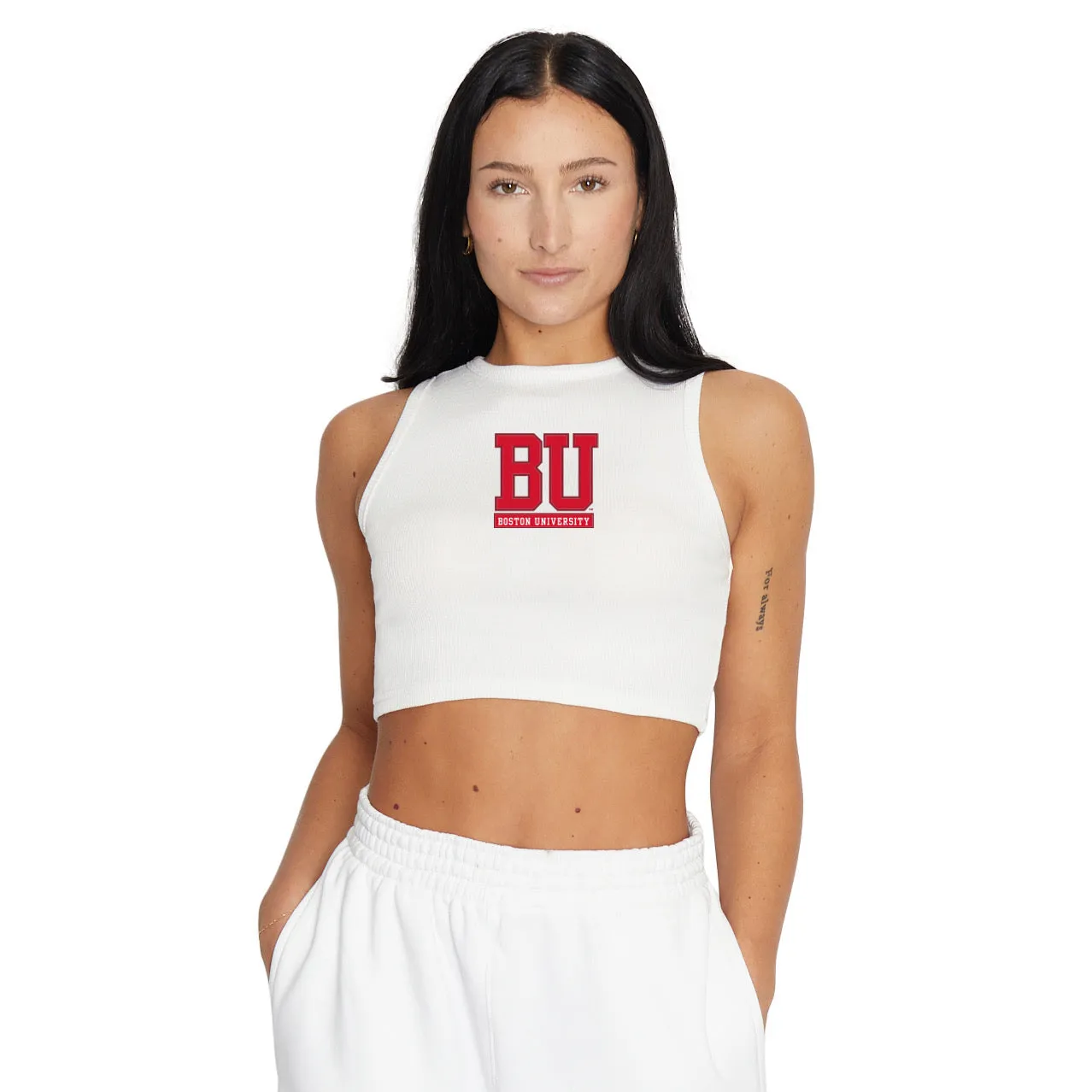Boston University Touchdown Ribbed Tank