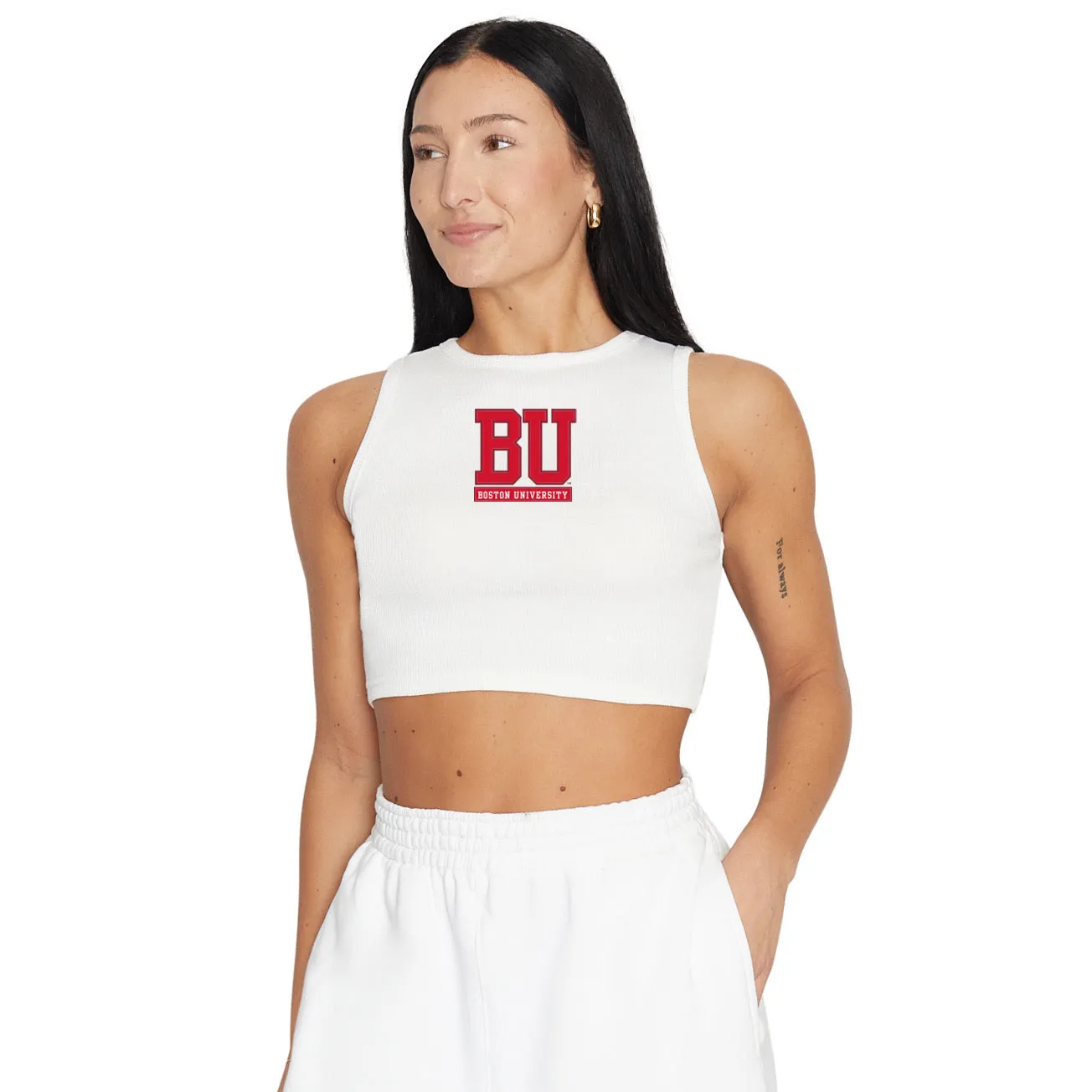 Boston University Touchdown Ribbed Tank