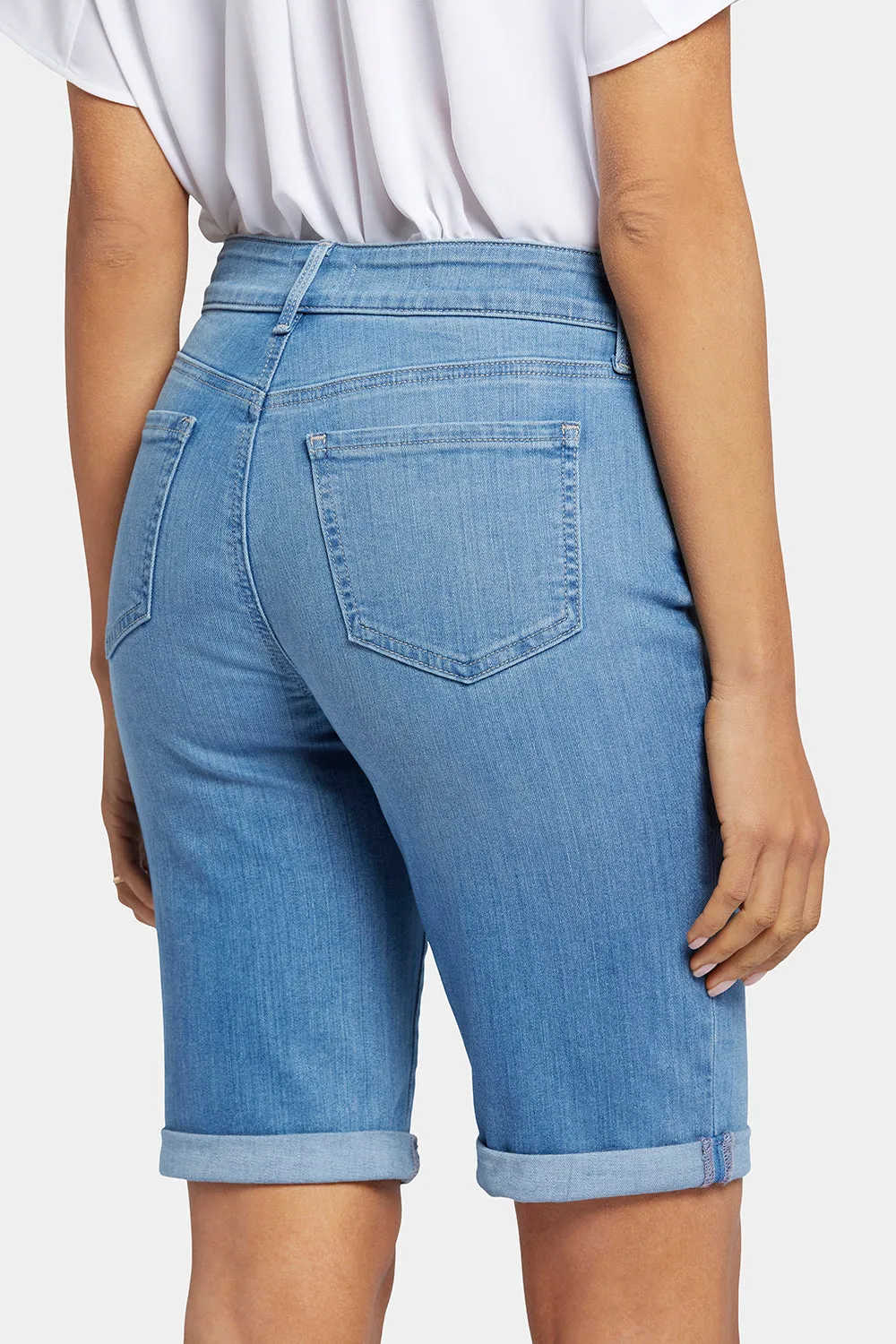 Briella 10 Inch Denim Shorts In Petite - Nottinghill