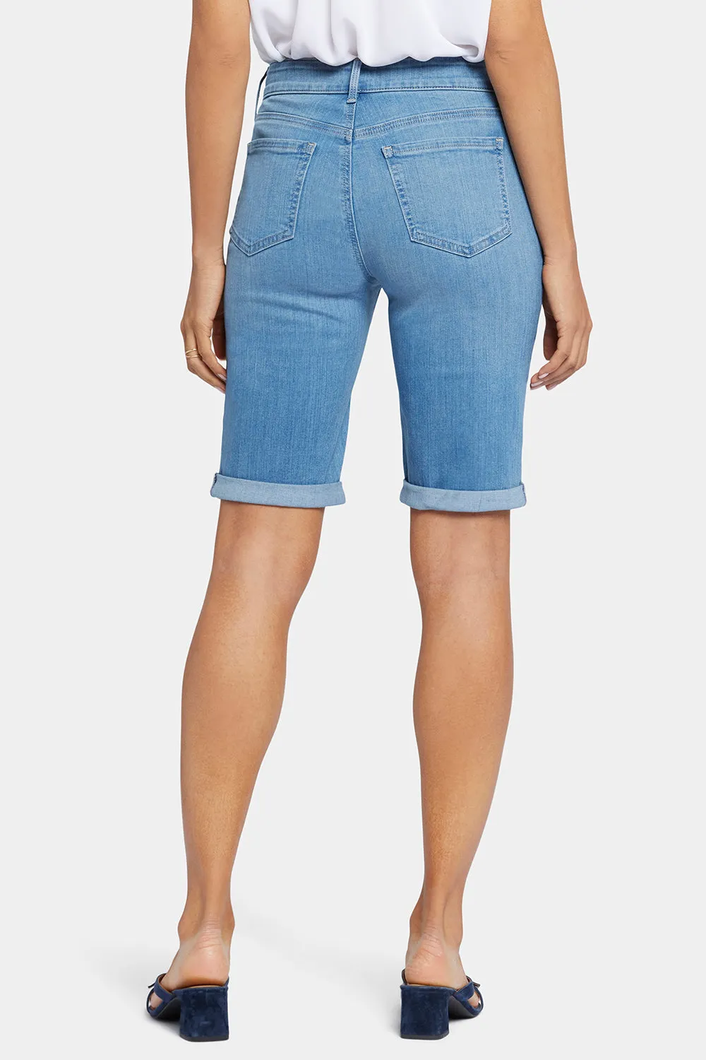 Briella 10 Inch Denim Shorts In Petite - Nottinghill