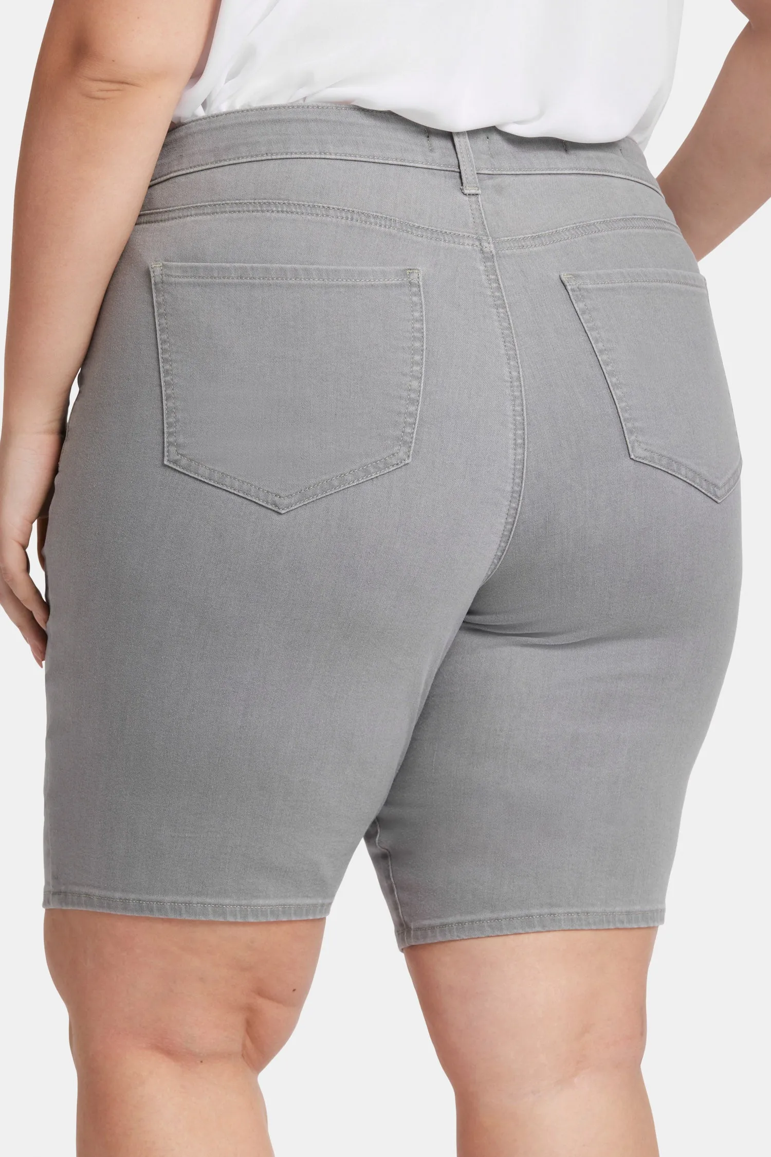 Briella 11 Inch Denim Shorts In Plus Size - Charisma