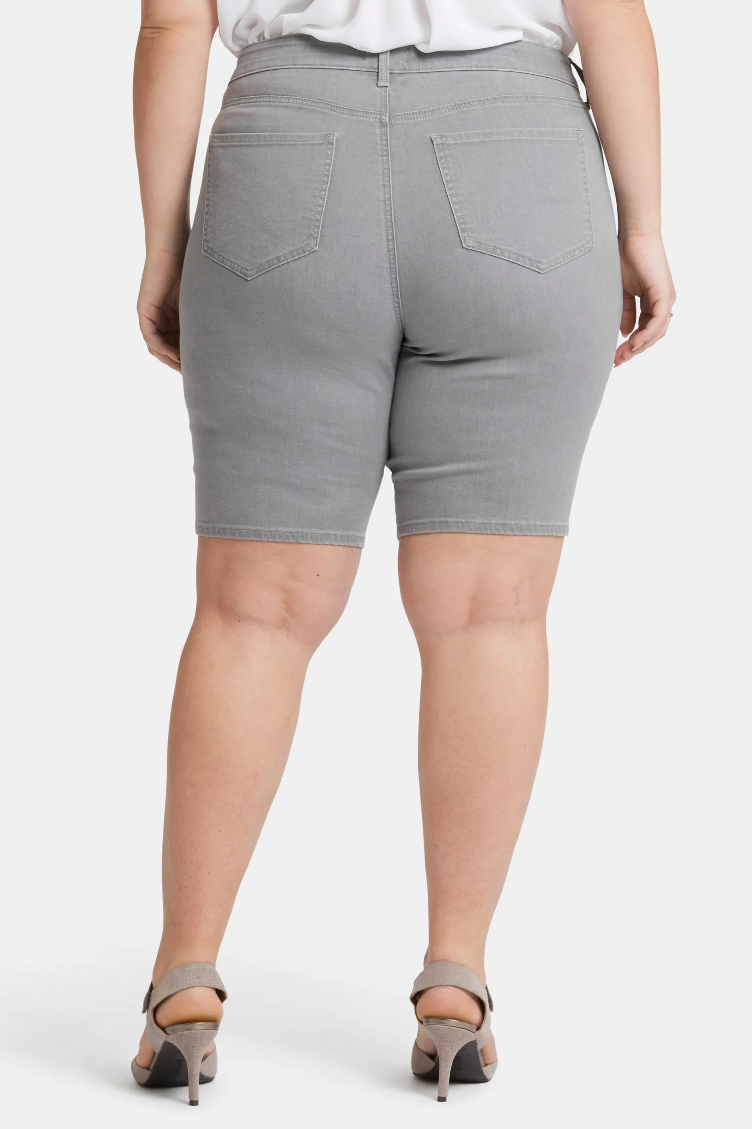 Briella 11 Inch Denim Shorts In Plus Size - Charisma