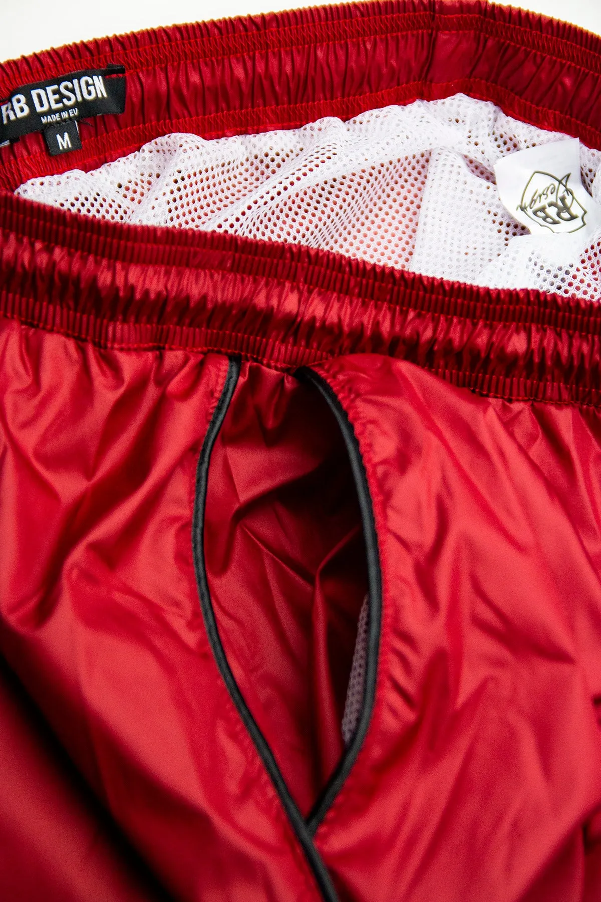 Bundle 3 - Red Beach Shorts   Black Hat White Logo   Tank Top MD930