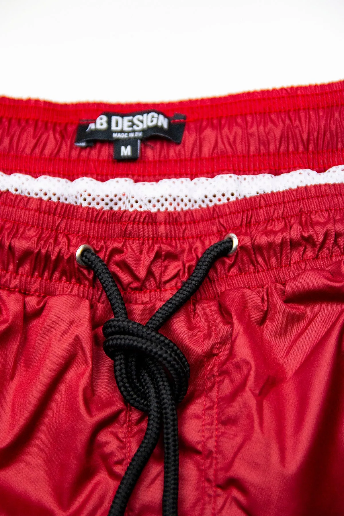 Bundle 3 - Red Beach Shorts   Black Hat White Logo   Tank Top MD930