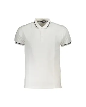 Cavalli Class  Mens Classic Polo Shirt White