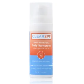 Clearspf - Sheer Moisturizing Daily Sunscreen Spf 30