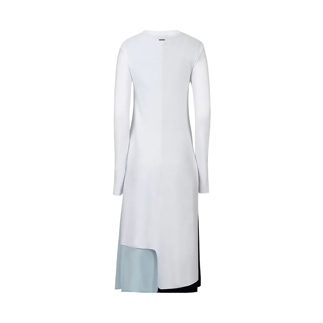 Colorblocked Layered Dress