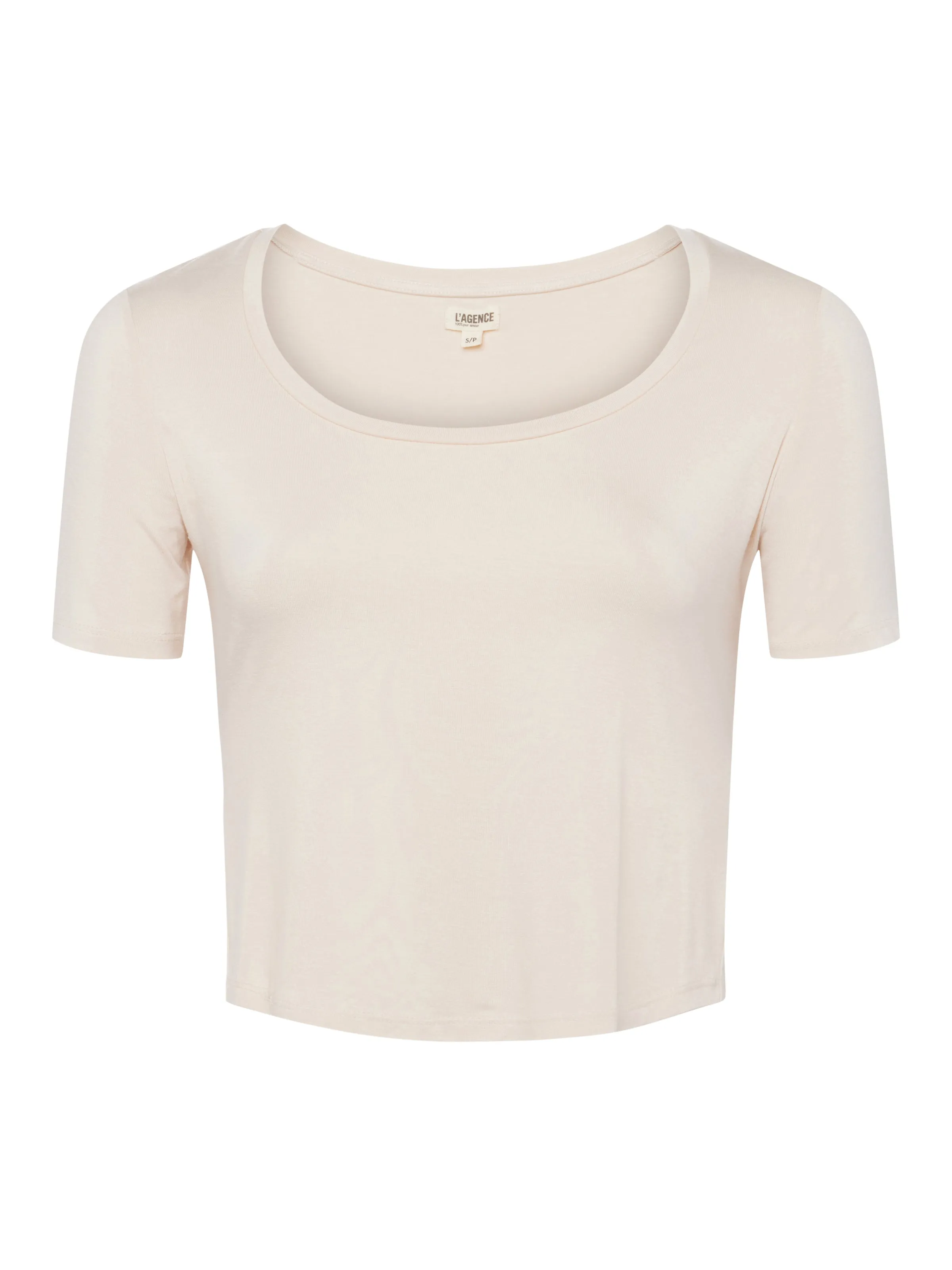 Dana Scoopneck Cropped Tee