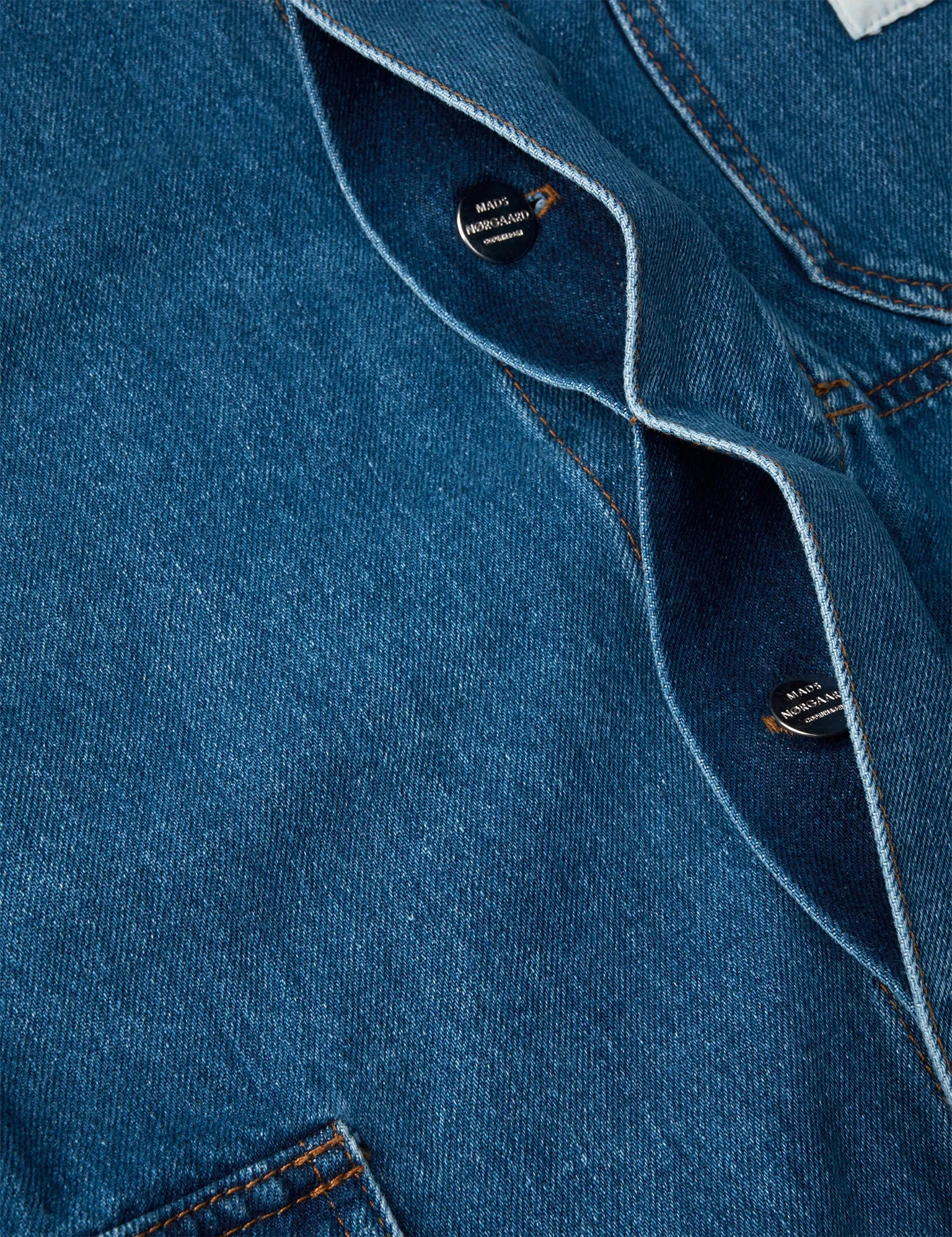 Denim Johnny Jacket,  Vintage Blue