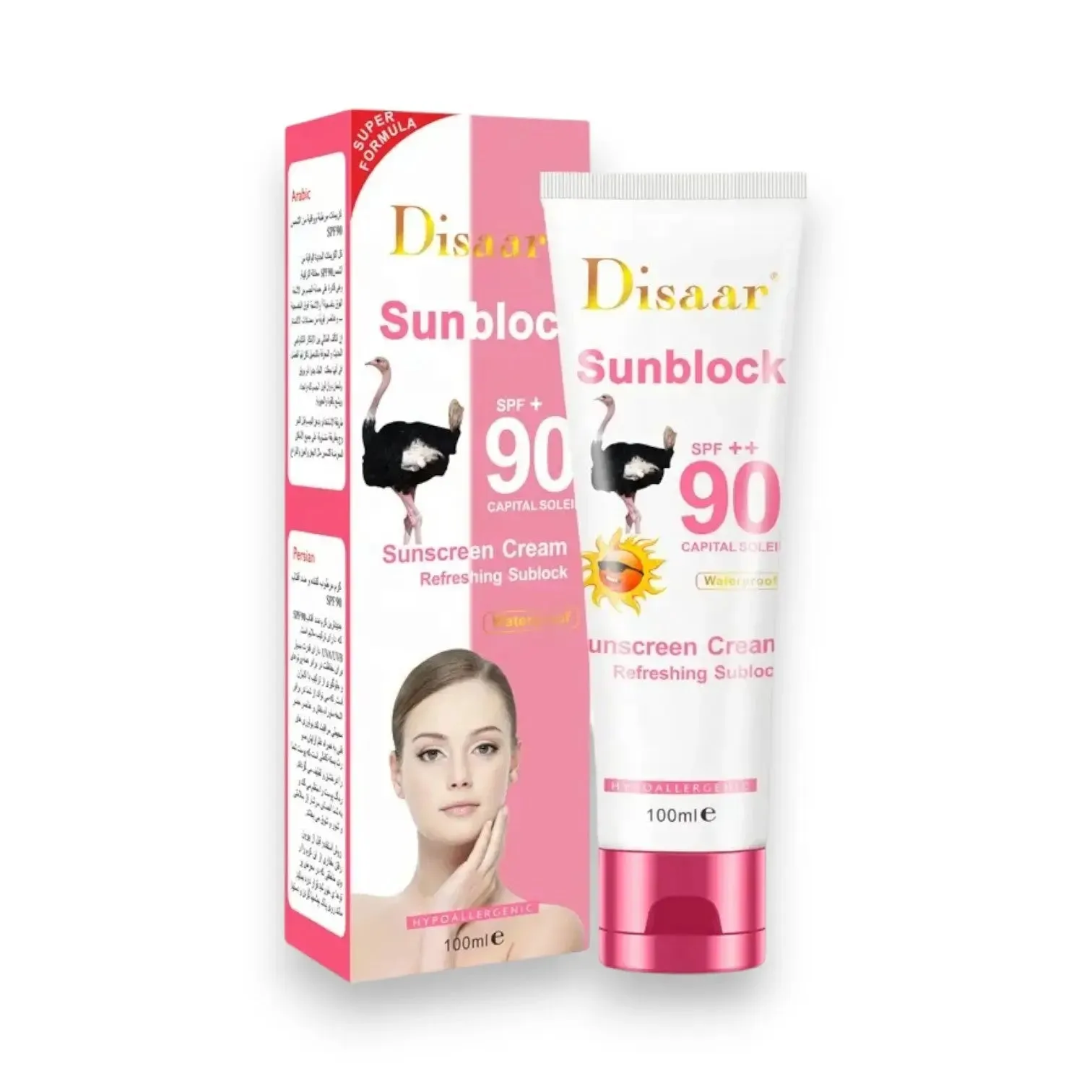 Disaar moisturizing Sunscreen Cream 100ml