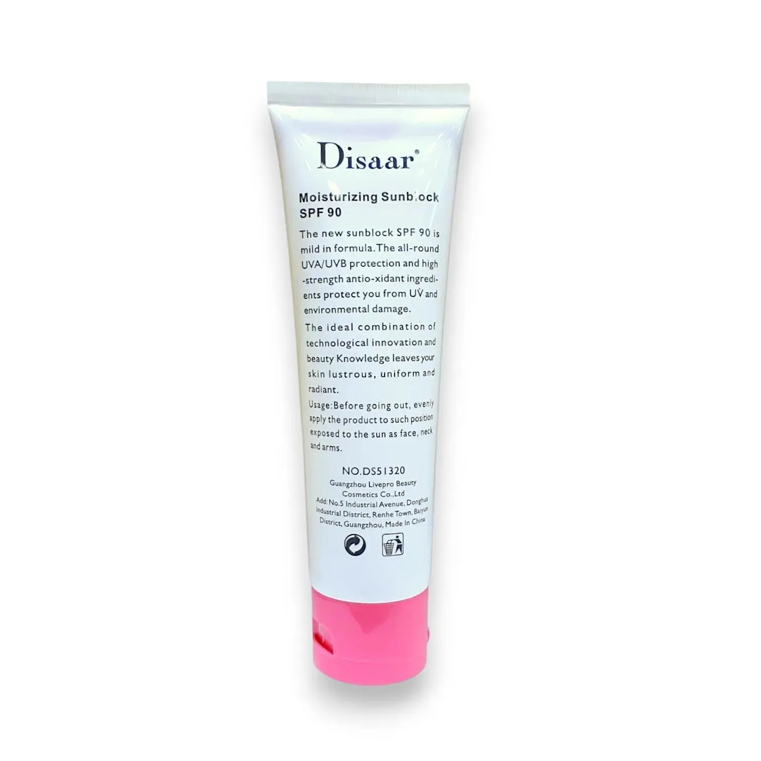 Disaar moisturizing Sunscreen Cream 100ml