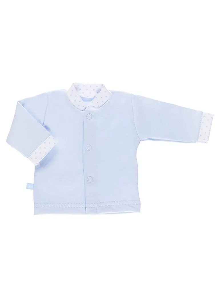 Early Baby Long Sleeved Top, Blue