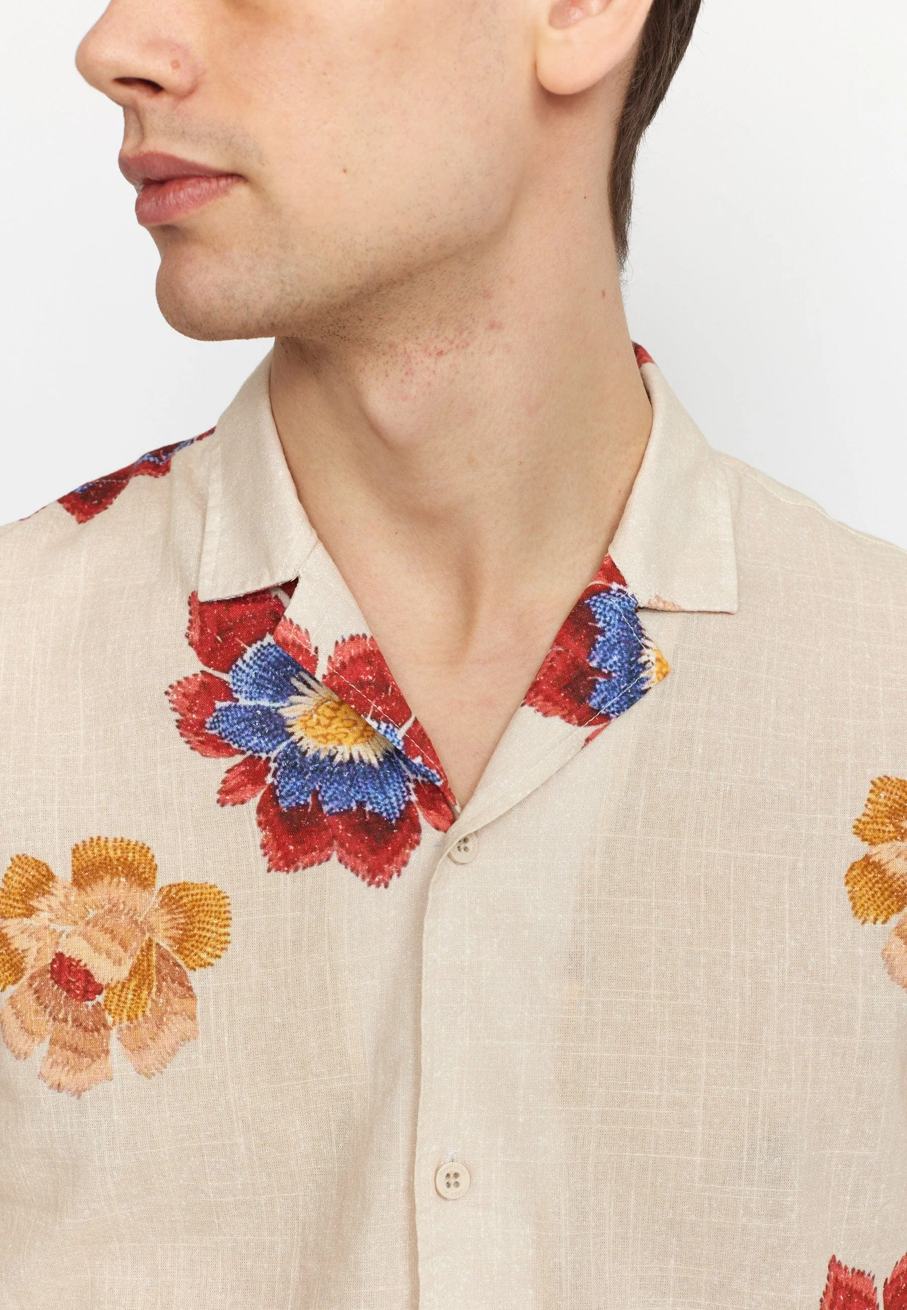 Flower Cuban Shirt