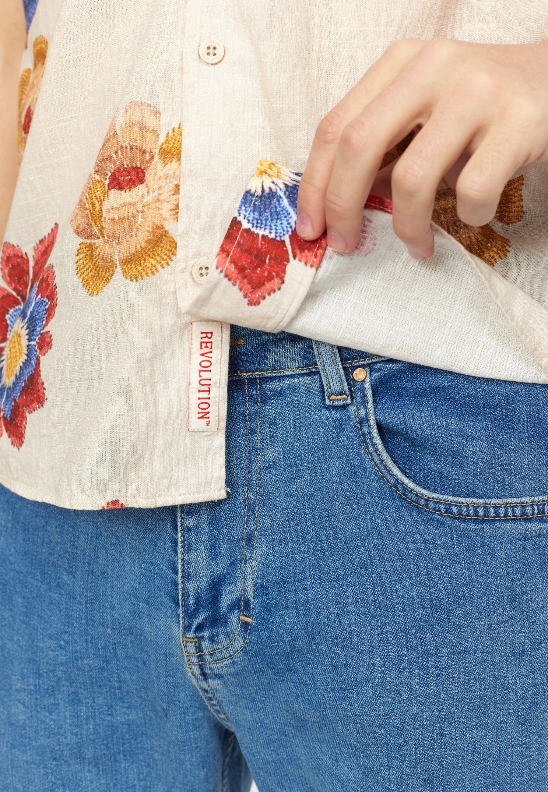 Flower Cuban Shirt