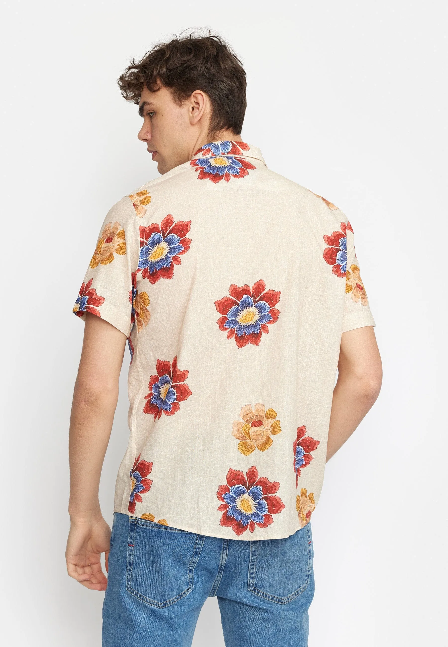 Flower Cuban Shirt