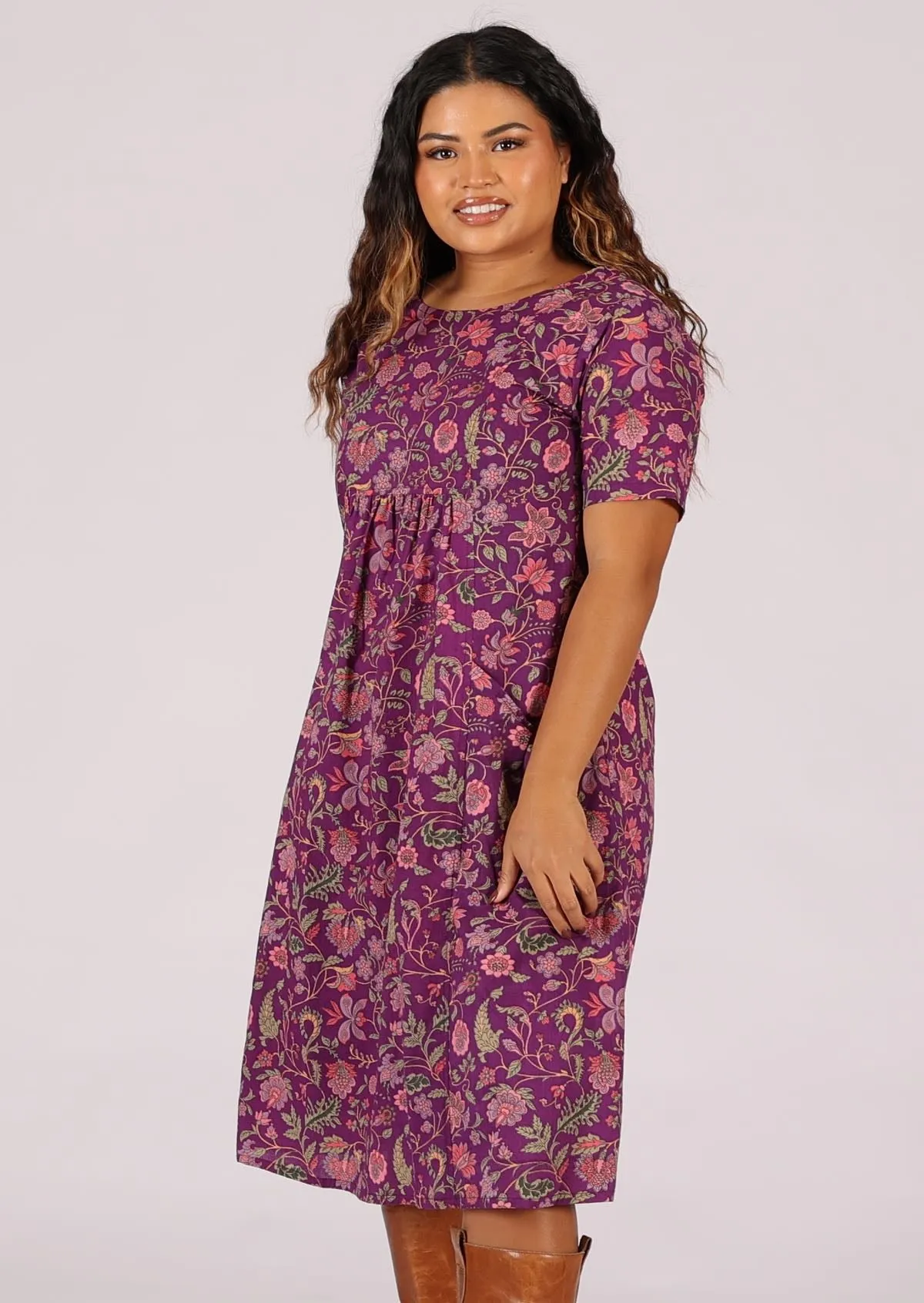 Frankie Dress Amethyst