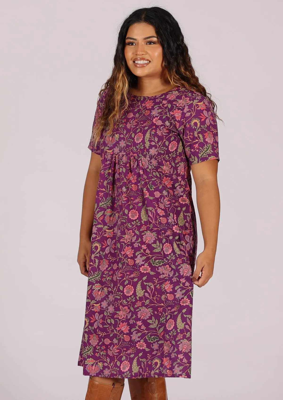 Frankie Dress Amethyst