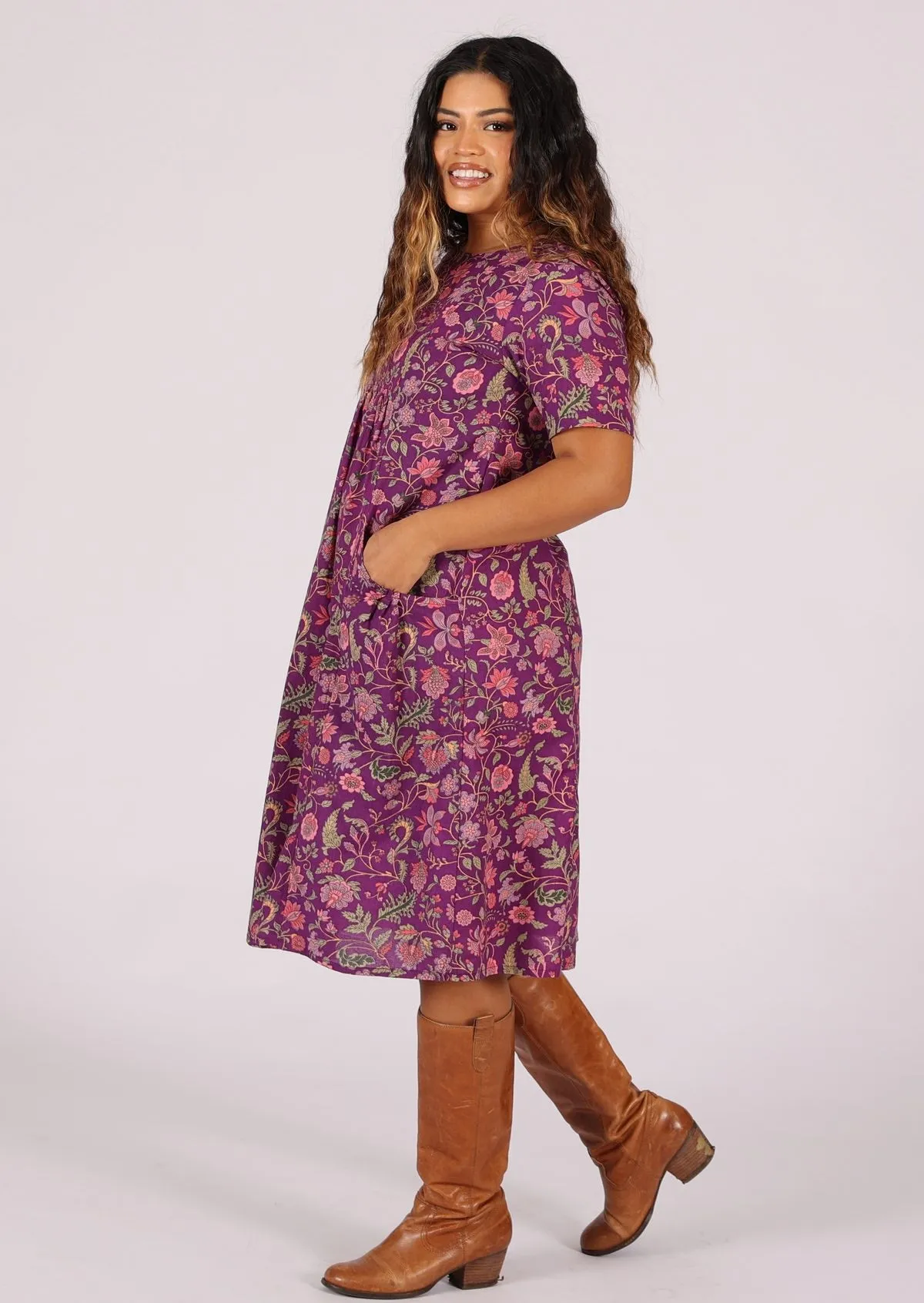 Frankie Dress Amethyst