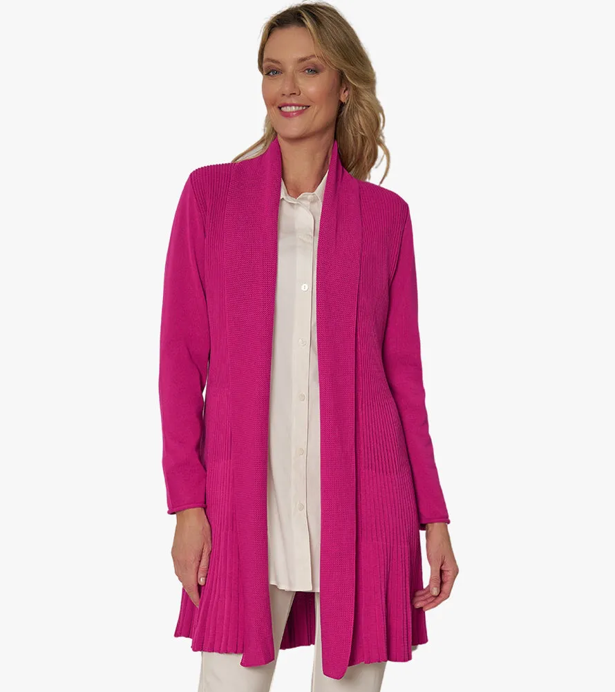 Certainly! To optimize the title of an e-commerce product for a Go To Cardigan, lets incorporate descriptive and appealing modifiers that highlight key features. Heres an enhanced version:

Cozy Womens Go-To Knit Cardigan Sweater - Versatile, Lightweight, Perfect for Layering

This title includes modifiers that emphasize comfort, style, and functionality.