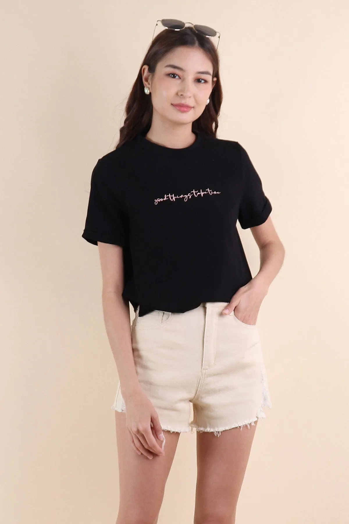 GOOD THINGS TAKE TIME QUOTE TEE BUNDLE