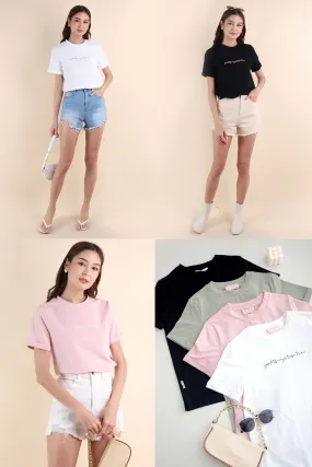 GOOD THINGS TAKE TIME QUOTE TEE BUNDLE