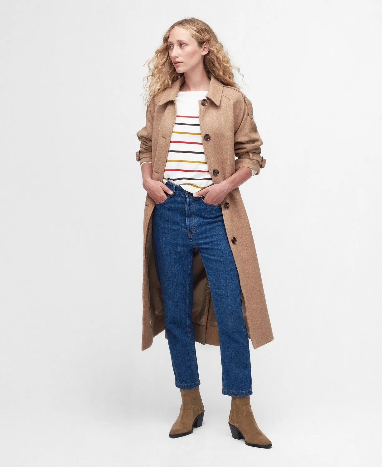 Hawkins Top - Cloud Stripe