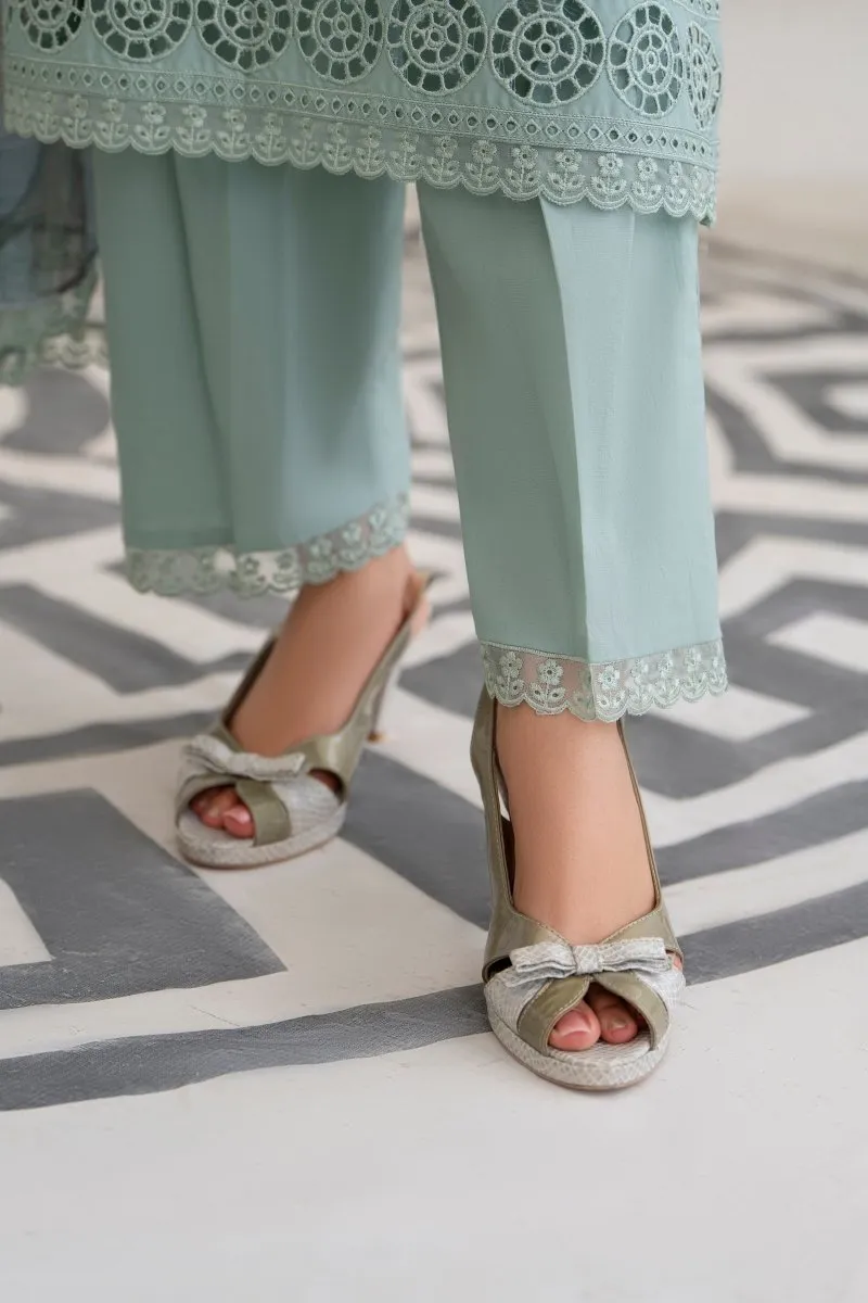 Karma Embroidered Chikankari Cotton Lawn Suit KAR128