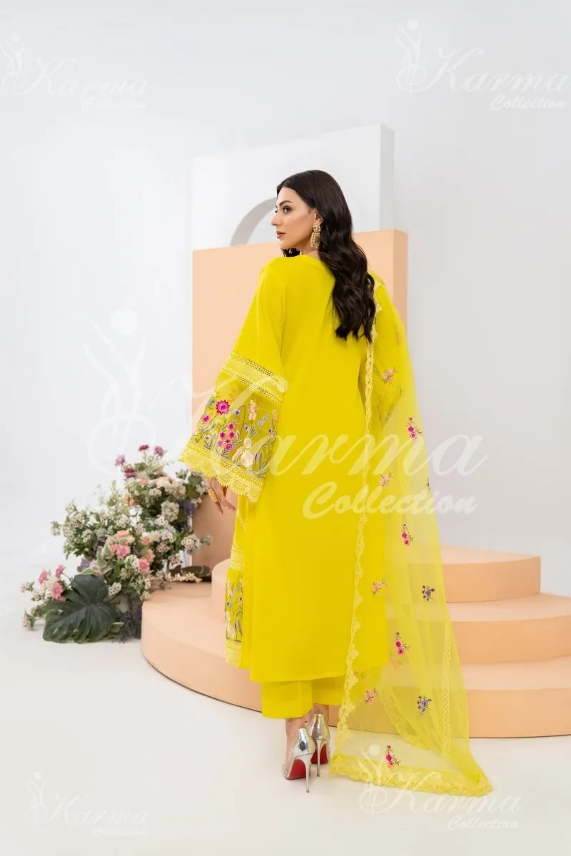 Karma Festive Embroidered Suit KAR50