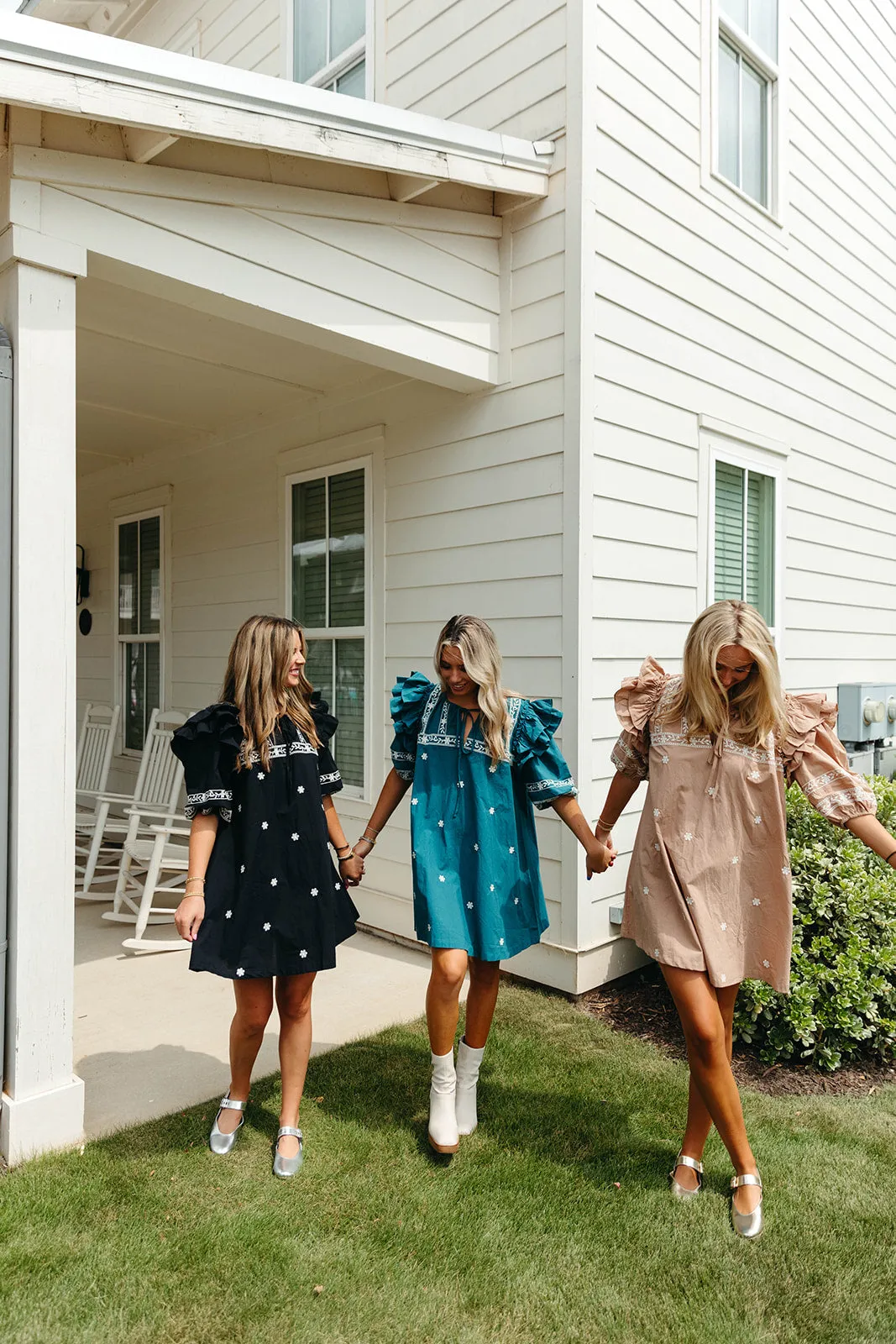 Keegan Mini Dress - Latte